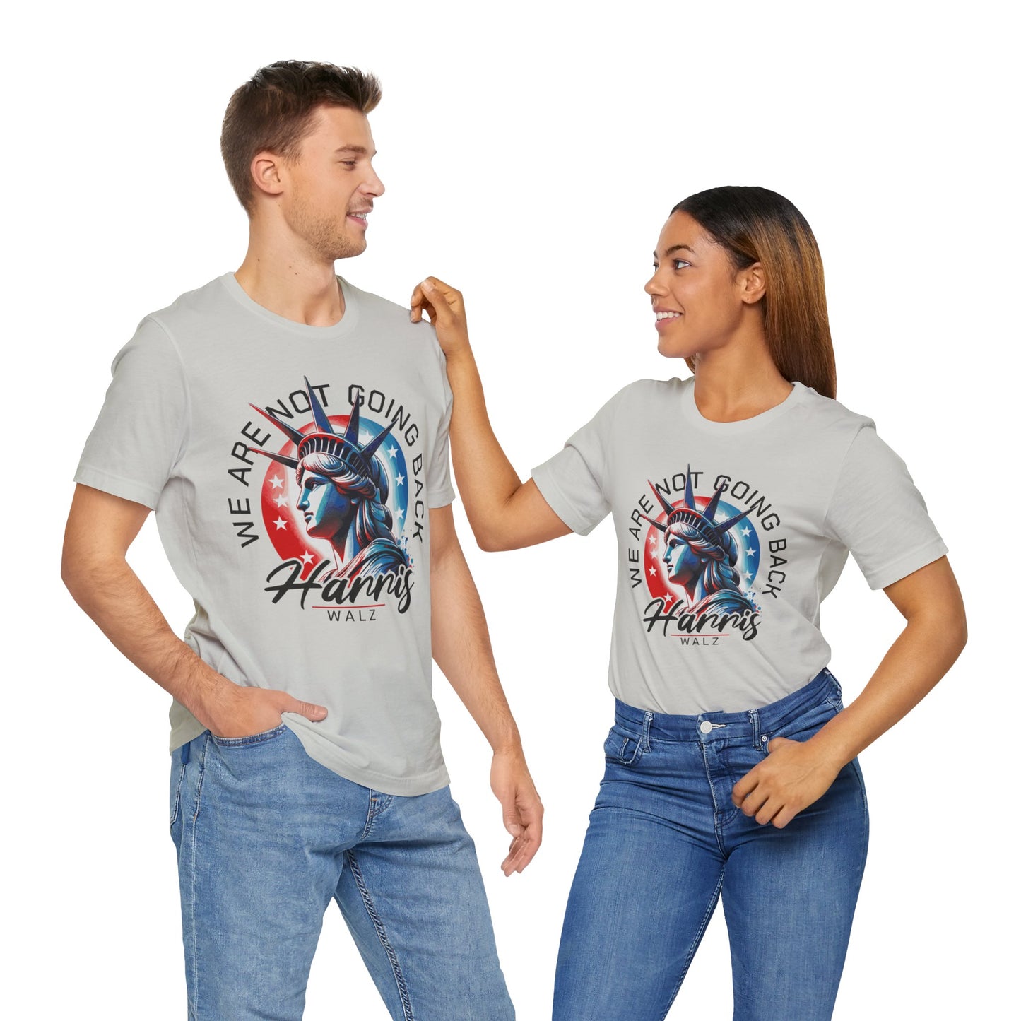 Harris Walz, We Are Not Going Back T-Shirt, Politics, Vote, Election, Democrat