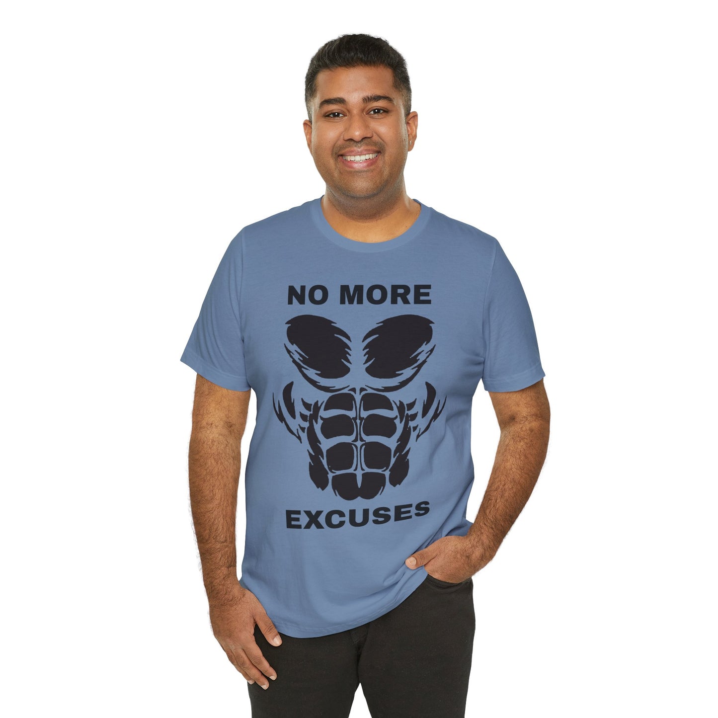 No More Excuses, Gym, Fitness, Fitness T-Shirt, Gym T-Shirt, Workout T-Shirt