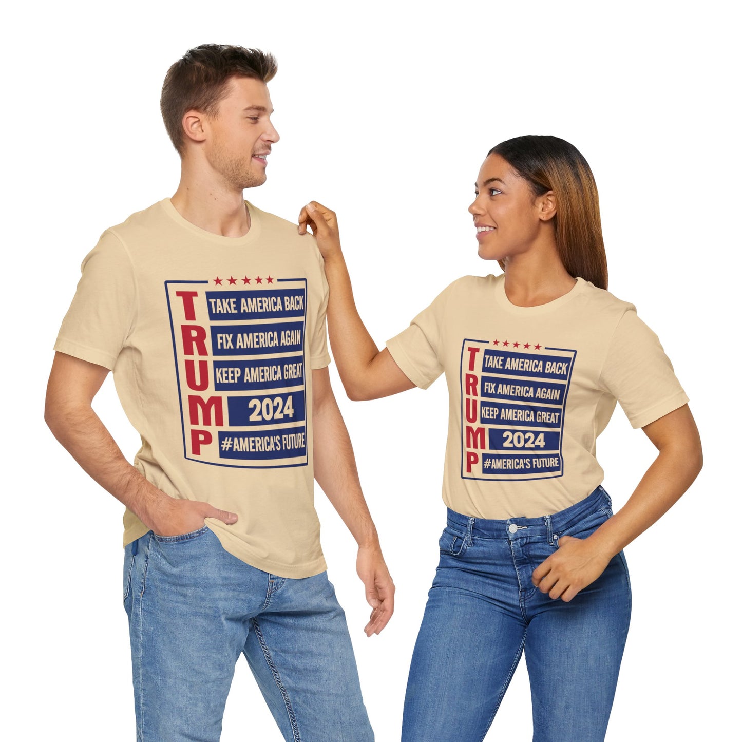 Trump 2024 America's Future T-Shirt, Politics, Vote, Election, Republican