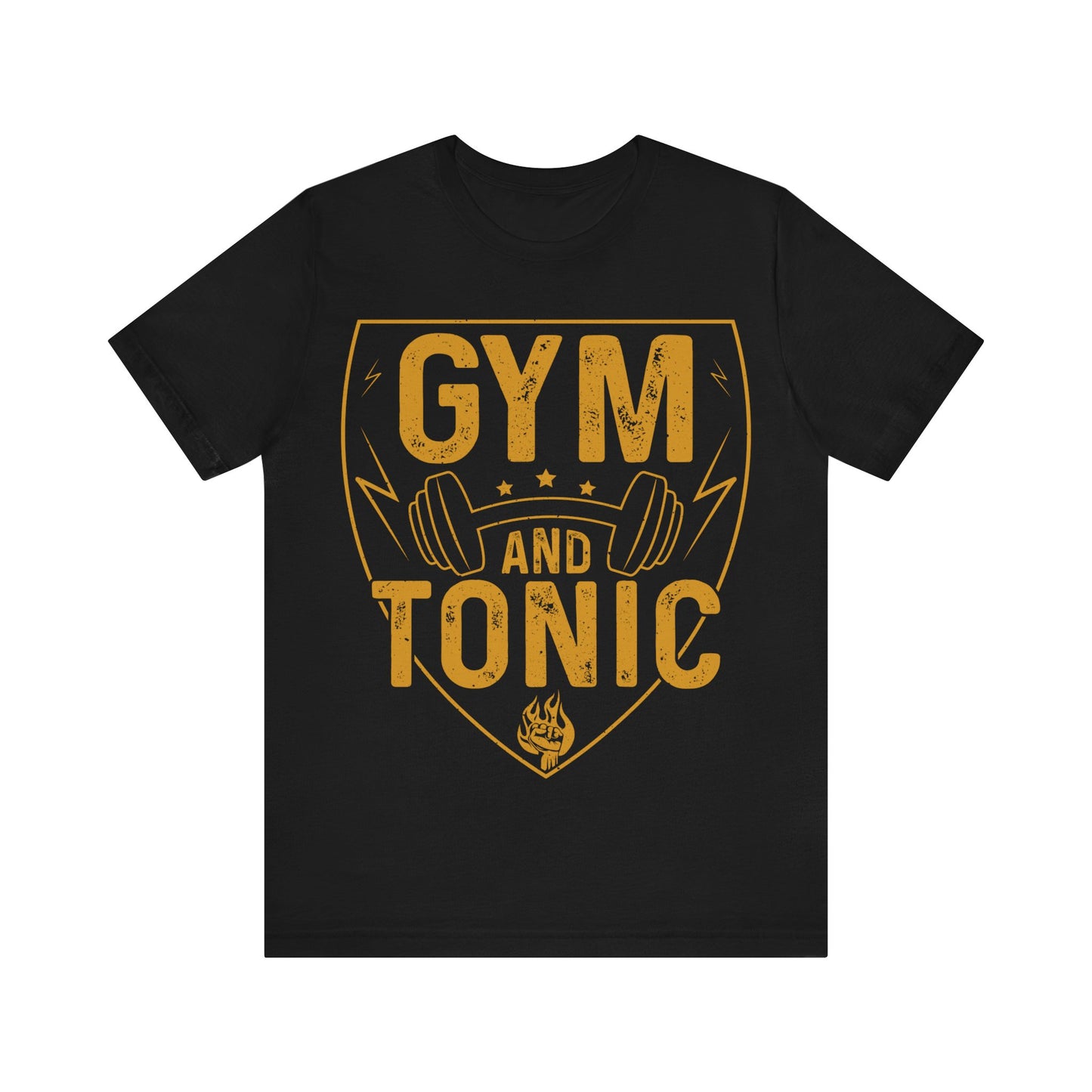 Gym and Tonic T-Shirt, Gym Workout Fitness T-Shirt