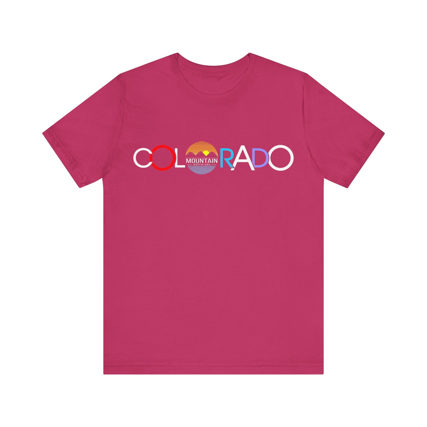 Colorado Mountain Adventure T-Shirt, Colorado, Typography T-Shirt