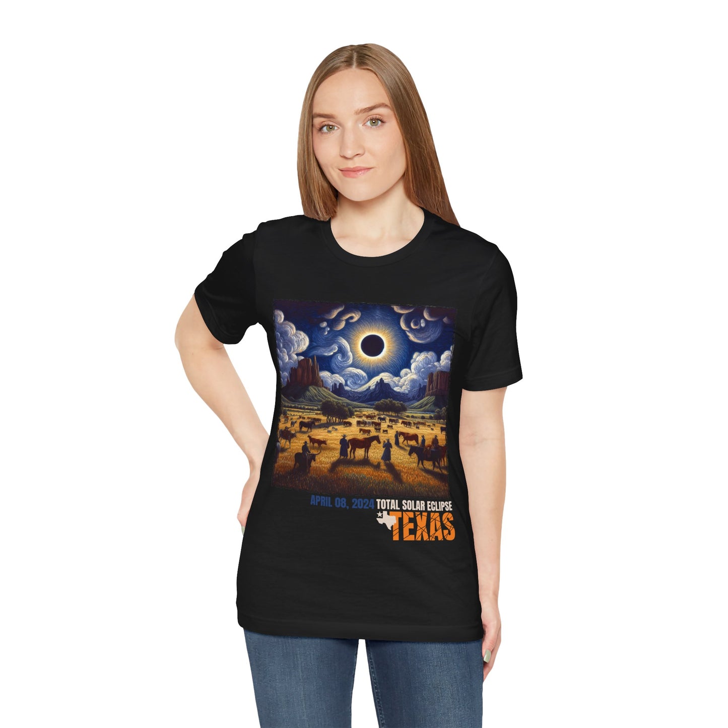 Total Solar Eclipse Texas T-Shirt, Eclipse, Solar Eclipse, Eclipse T-Shirt
