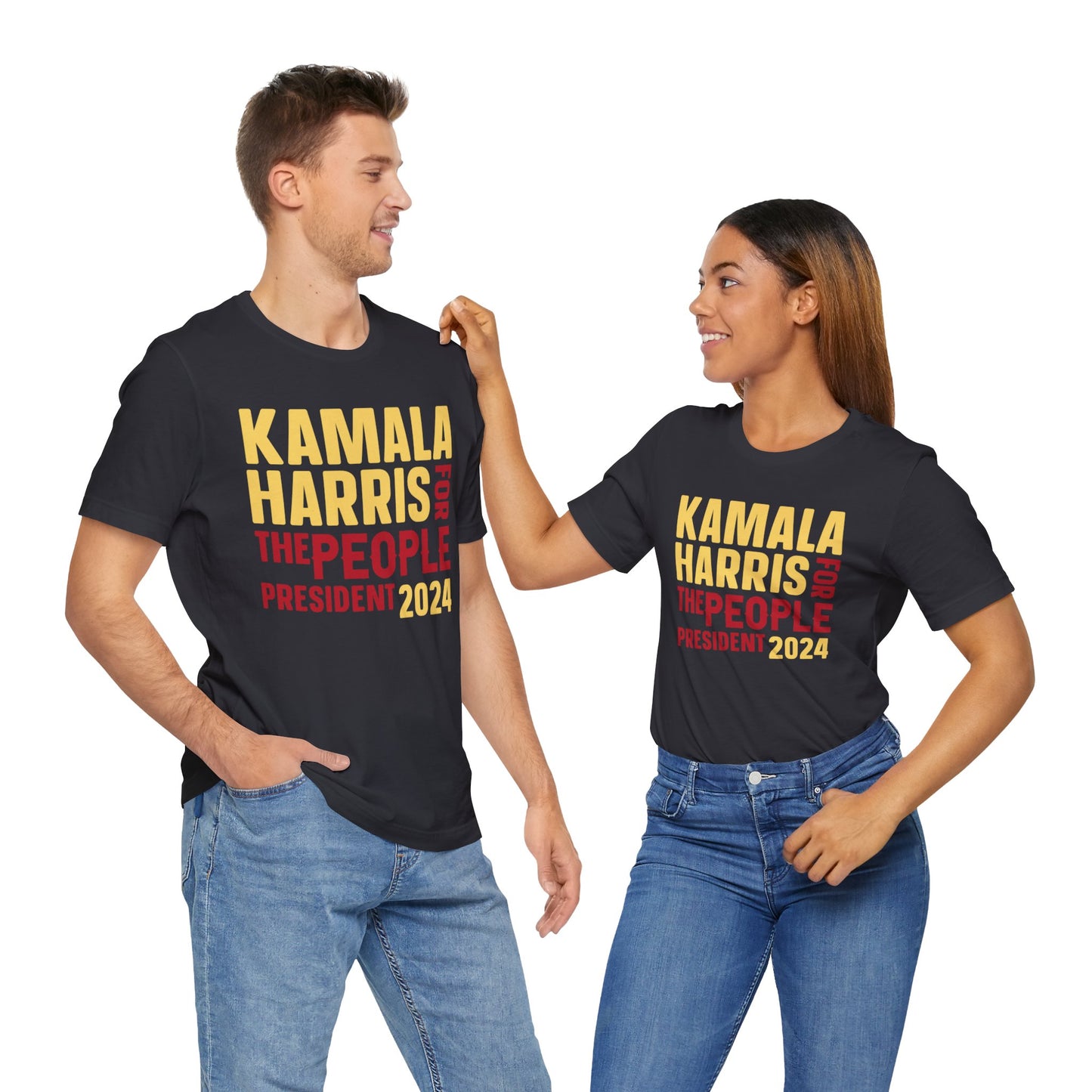 Kamala Harris For The People T-Shirt, Politics, Vote, Election, Democrat