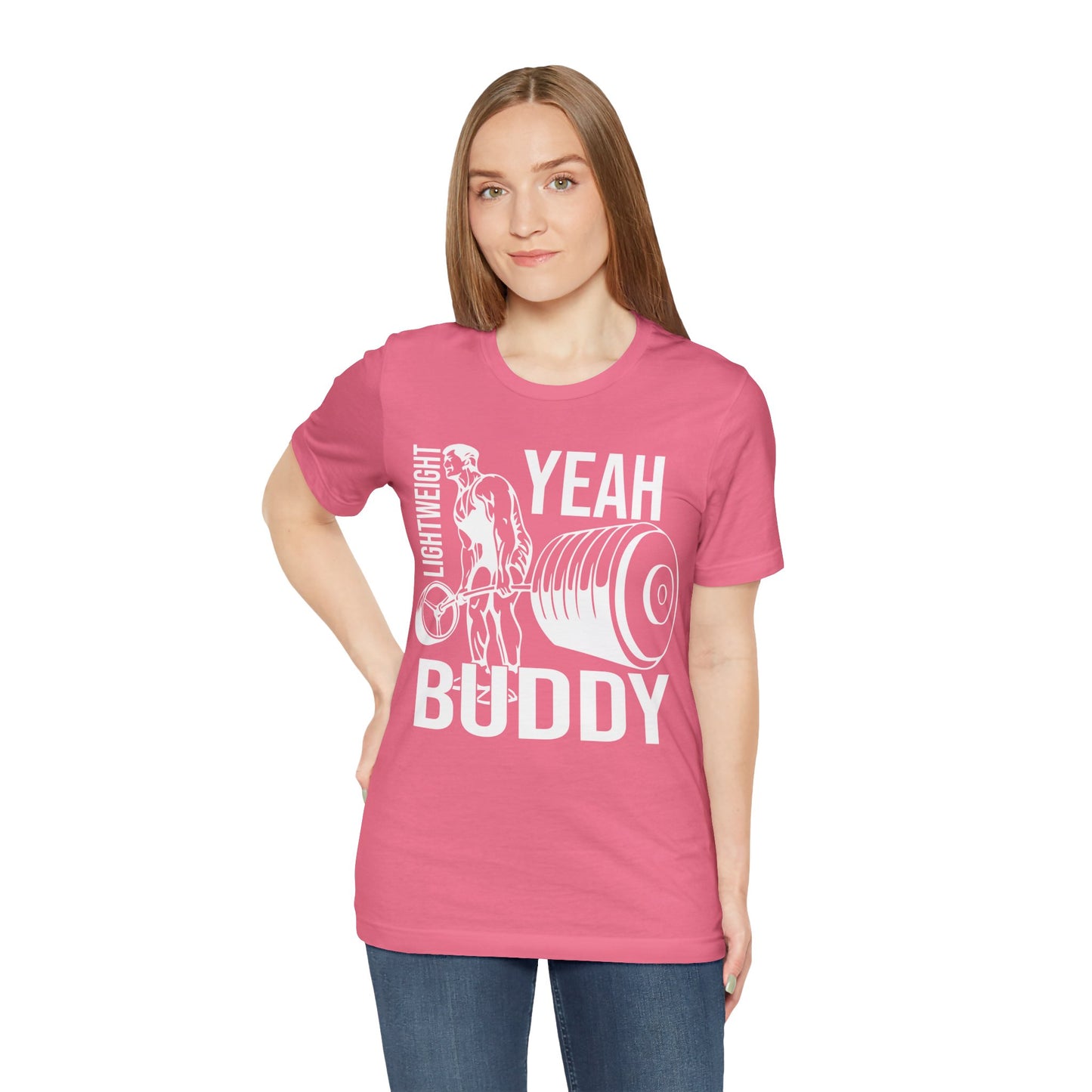 Lightweight Yeah Buddy T-Shirt, Gym Workout Fitness T-Shirt