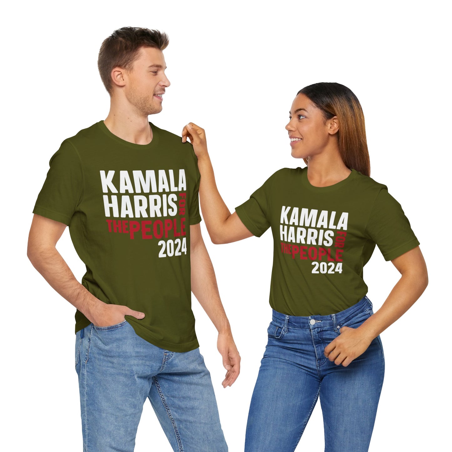 Kamala Harris For The People 2024 T-Shirt, Politics, Vote, Election, Democrat