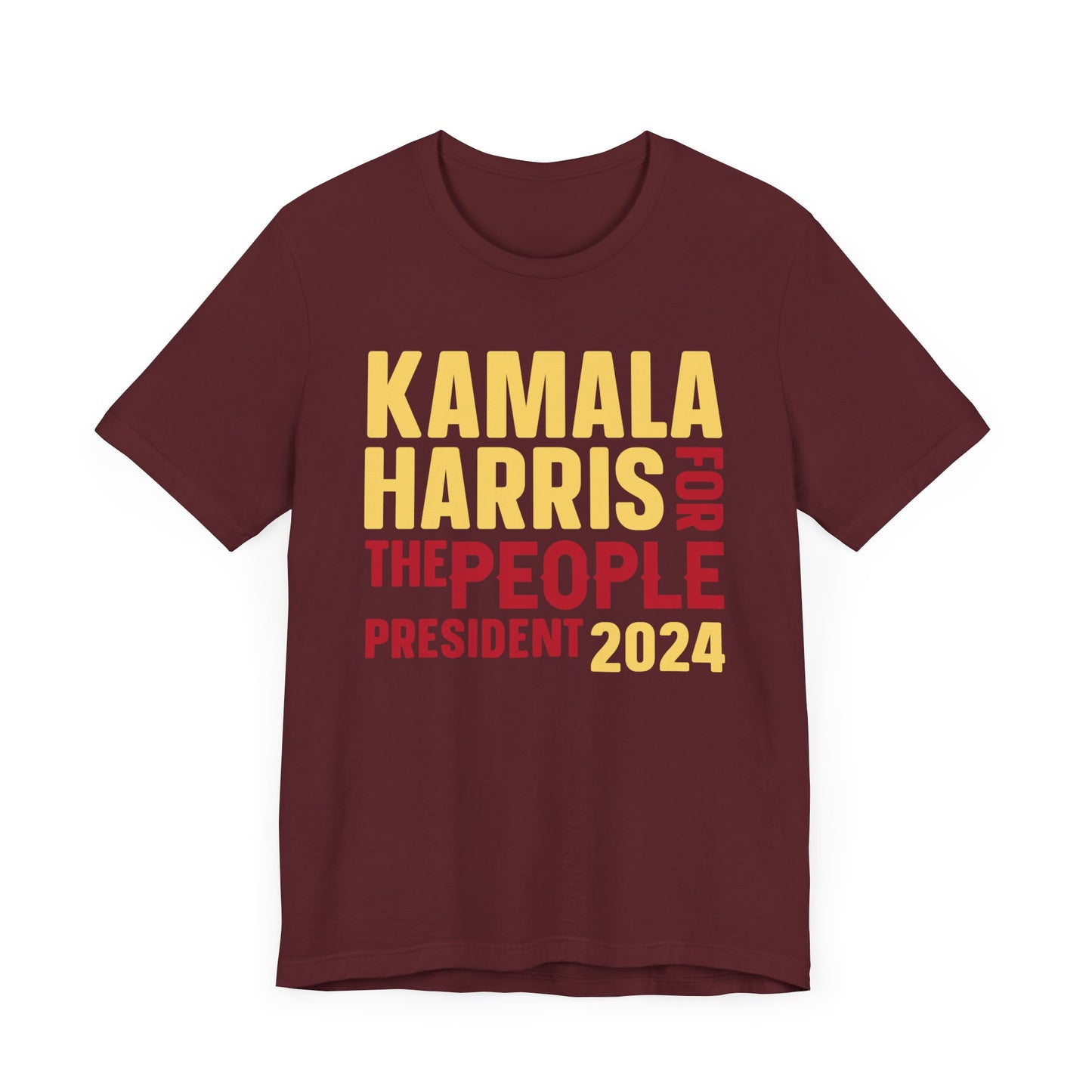 Kamala Harris For The People T-Shirt, Politics, Vote, Election, Democrat