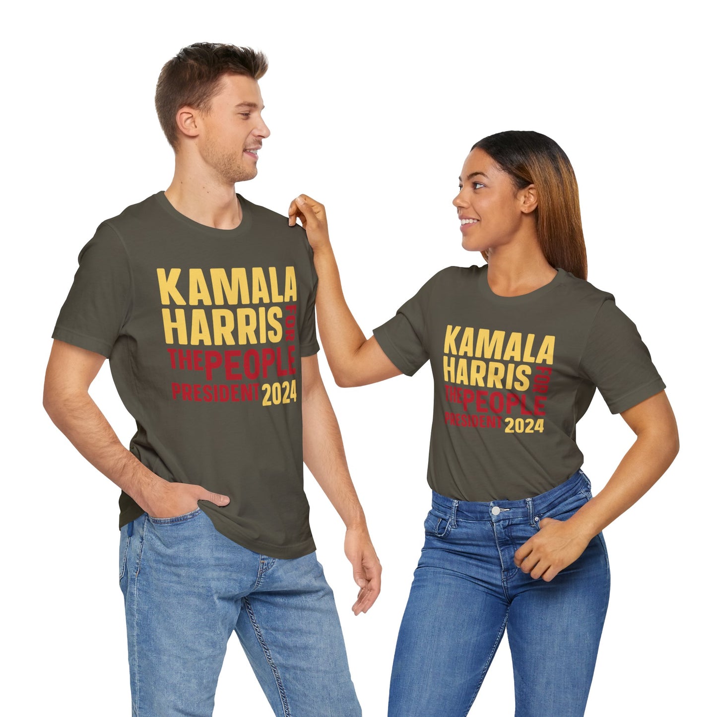 Kamala Harris For The People T-Shirt, Politics, Vote, Election, Democrat