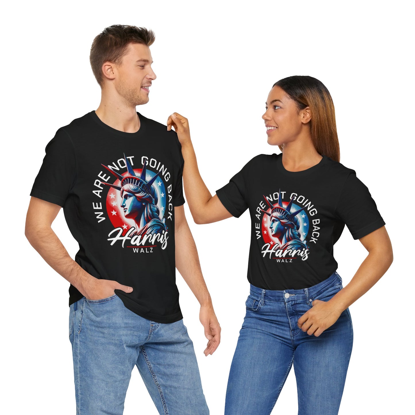 Harris Walz, We Are Not Going Back T-Shirt, Politics, Vote, Election, Democrat