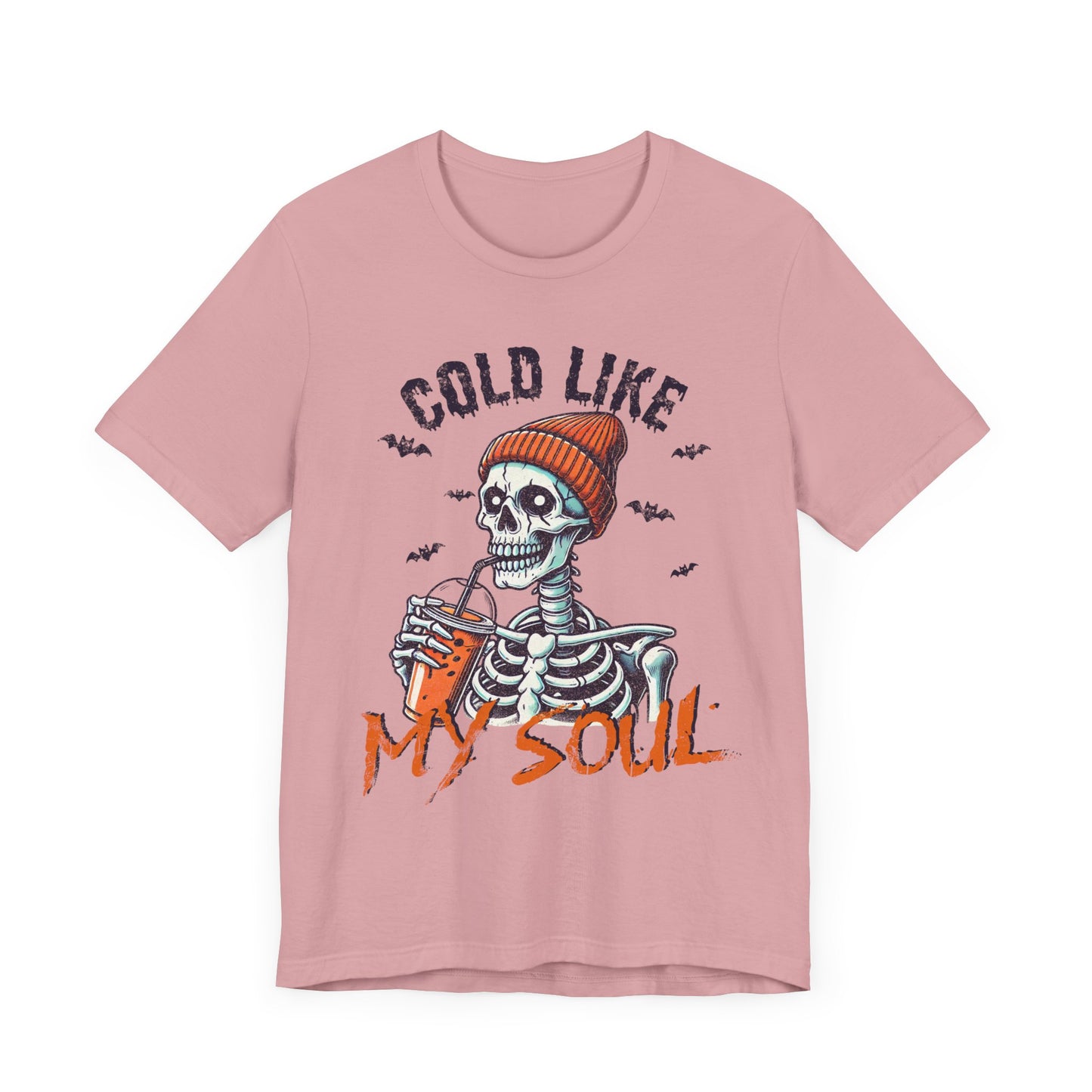 Cold Like My Soul T-Shirt, Halloween, Scary, Funny, Retro