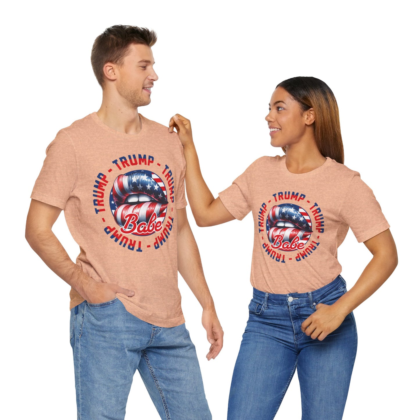 Trump Babe T-Shirt, Politics, Vote, Election, Republican