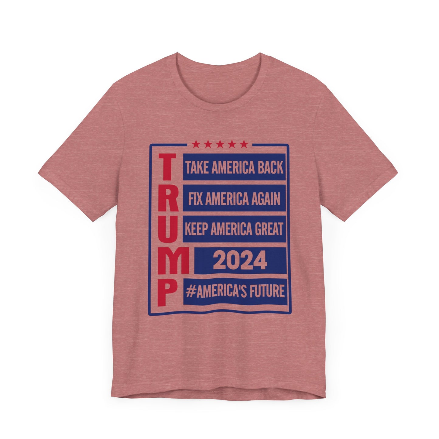 Trump 2024 America's Future T-Shirt, Politics, Vote, Election, Republican