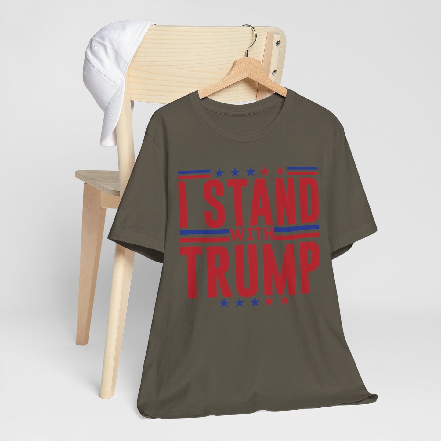 I Stand With Trump T-Shirt, Politics, Vote, Election, Republican