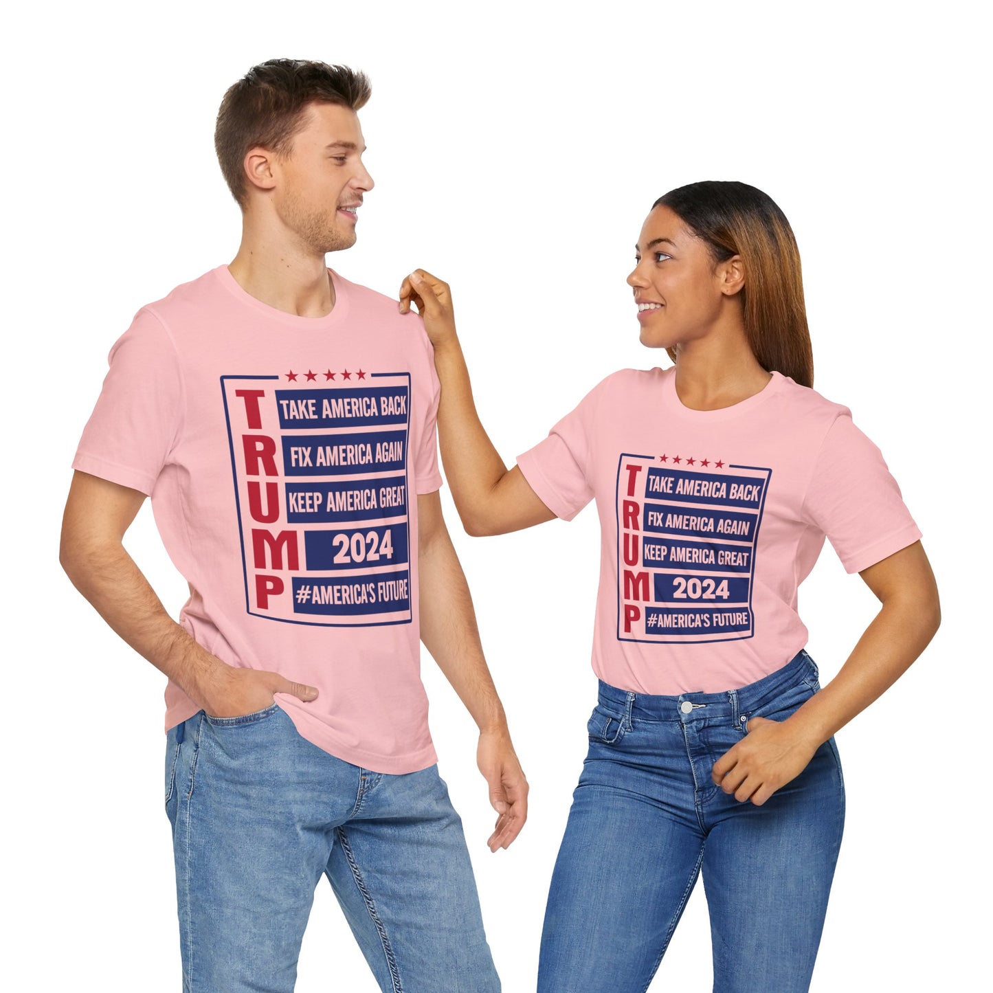 Trump 2024 America's Future T-Shirt, Politics, Vote, Election, Republican