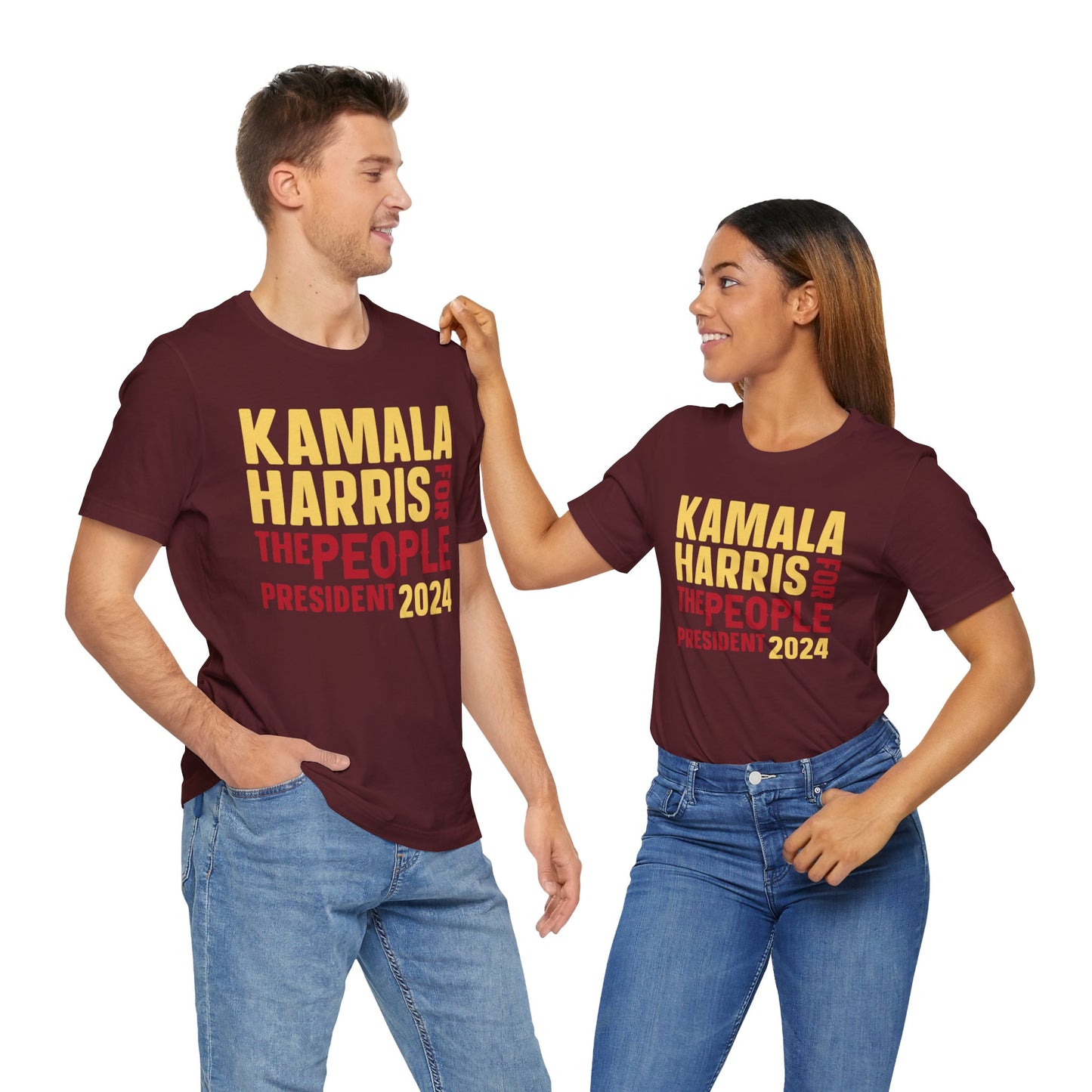 Kamala Harris For The People T-Shirt, Politics, Vote, Election, Democrat