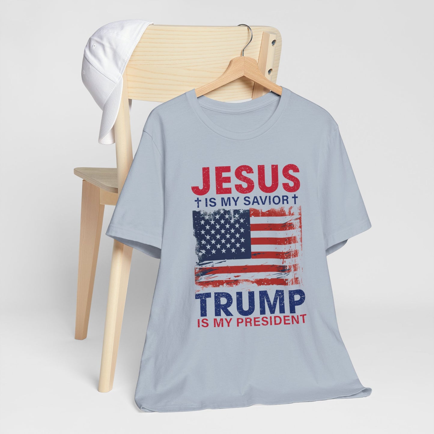 Jesus Is My Savior Trump Is My President T-Shirt, Politics, Vote, Election, Republican