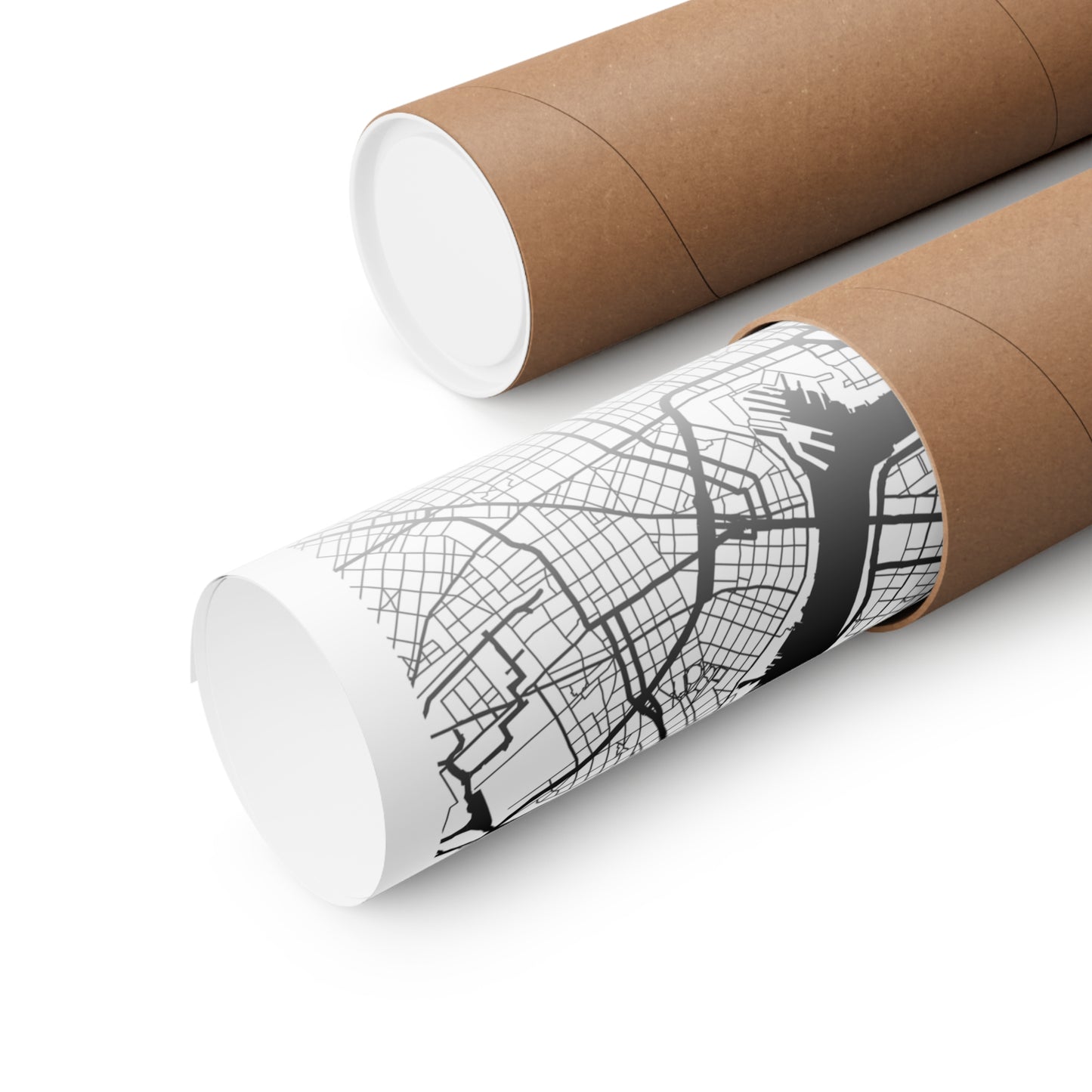New York City New York City Map Matte Vertical Posters