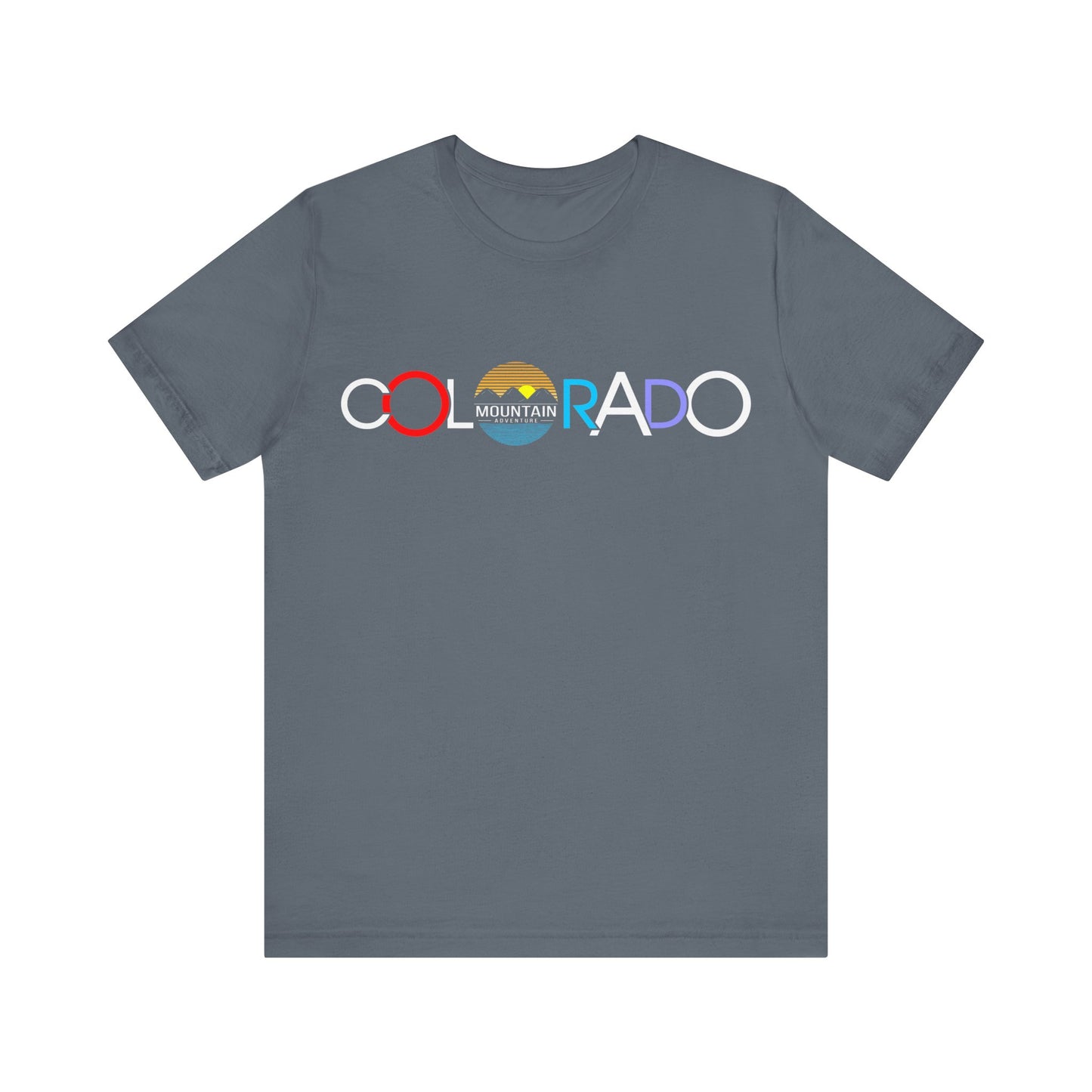 Colorado Mountain Adventure T-Shirt, Colorado, Typography T-Shirt