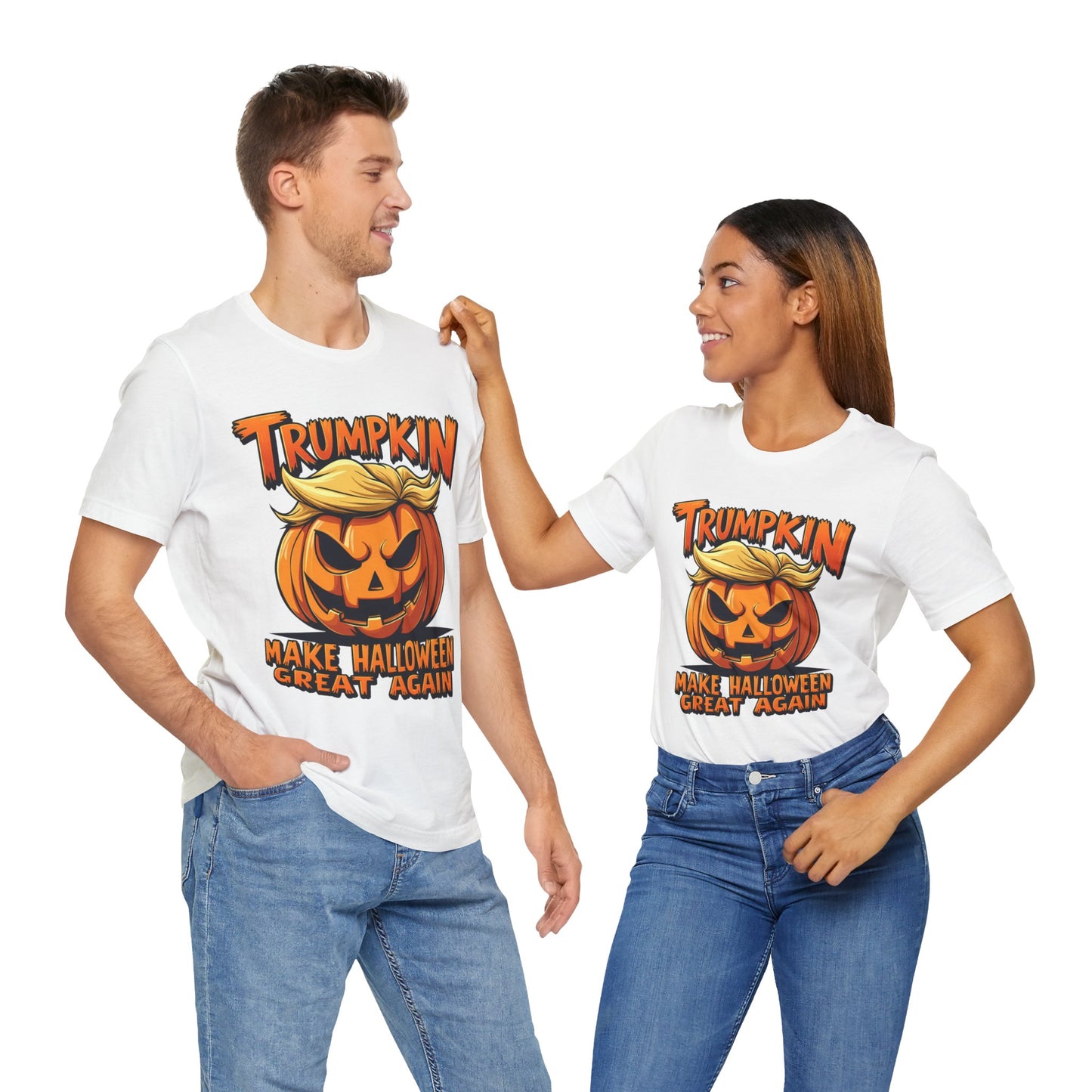 Trumpkin Make Halloween Great Again T-Shirt, Halloween, Scary, Unique