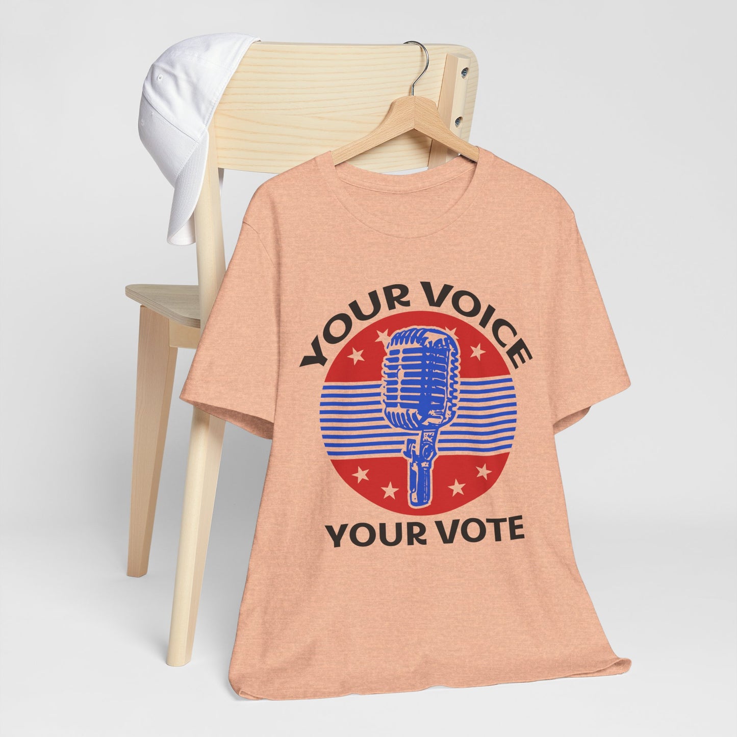 Your Voice Your Vote T-Shirt, Politics, Vote, Election, Democrat, Republican