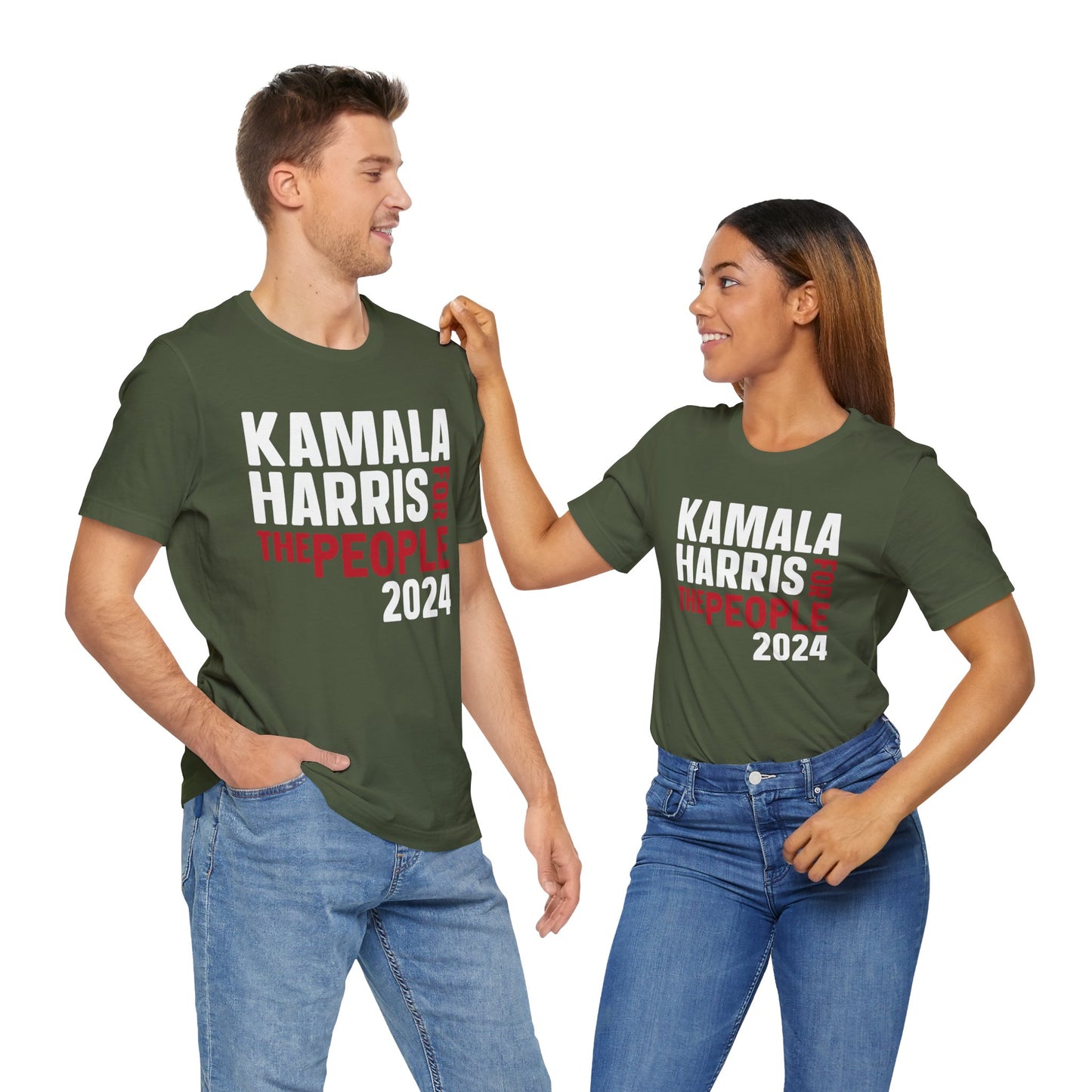Kamala Harris For The People 2024 T-Shirt, Politics, Vote, Election, Democrat