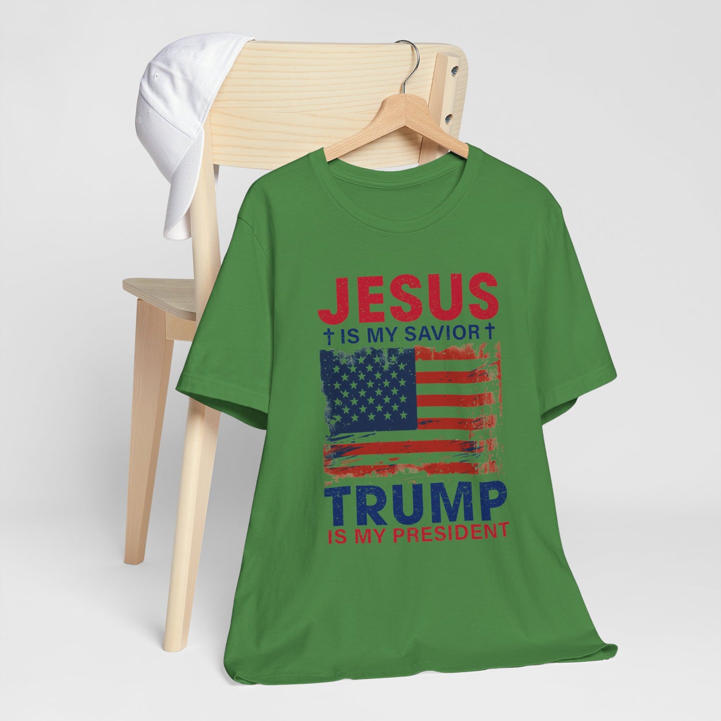 Jesus Is My Savior Trump Is My President T-Shirt, Politics, Vote, Election, Republican