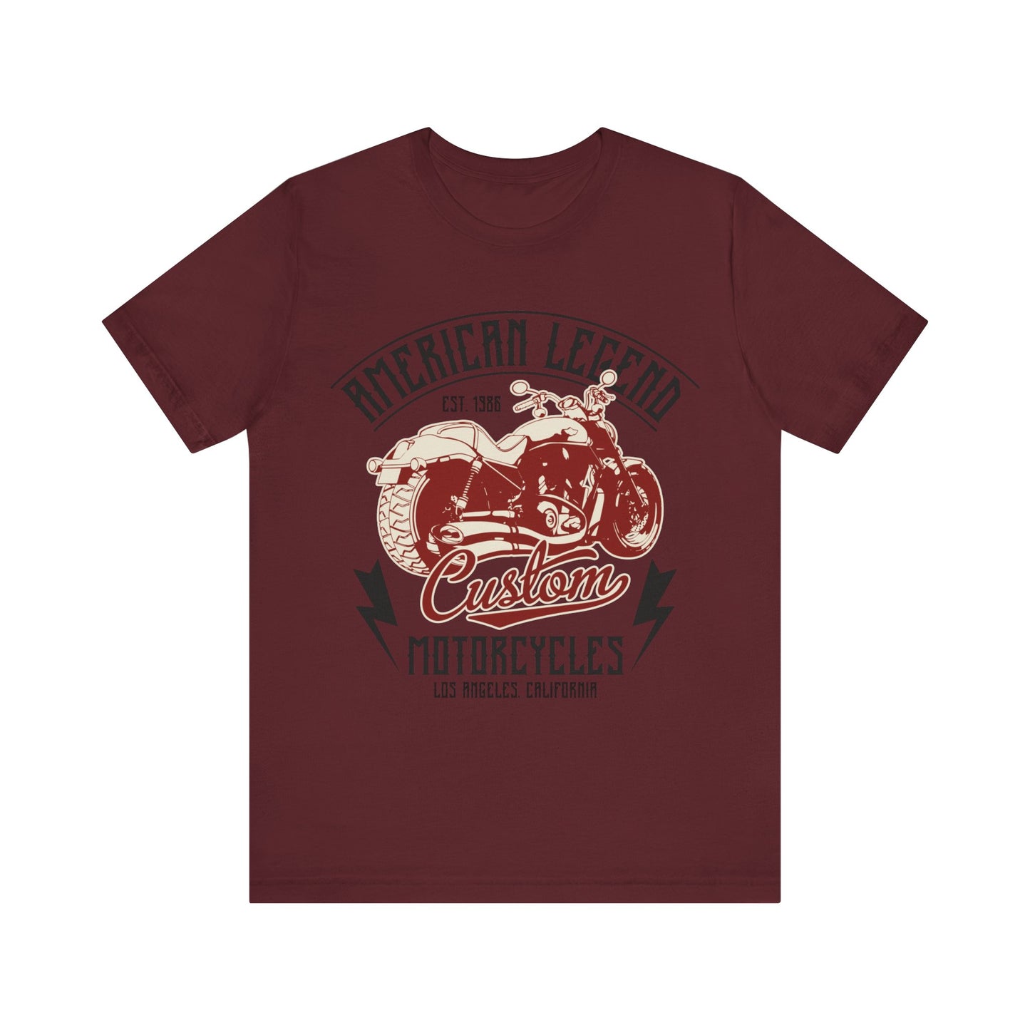 American Legend Custom Motorcycles T-Shirt, MC, Custom Biker T-Shirt