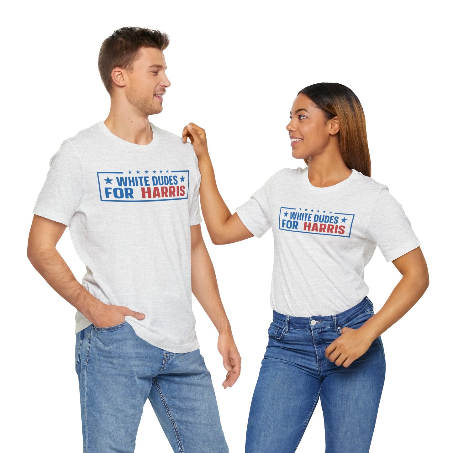 White Dudes For Harris T-Shirt, Politics, Vote, Election, Democrat
