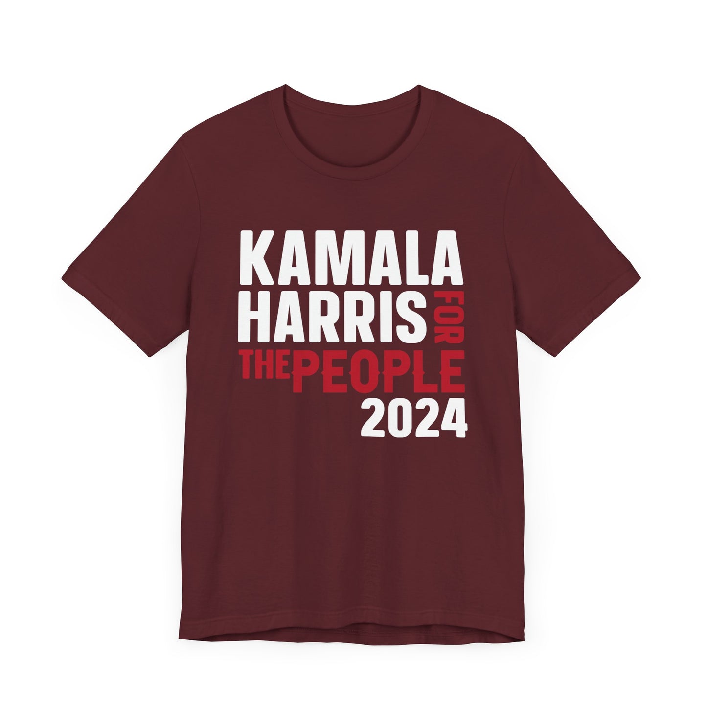 Kamala Harris For The People 2024 T-Shirt, Politics, Vote, Election, Democrat