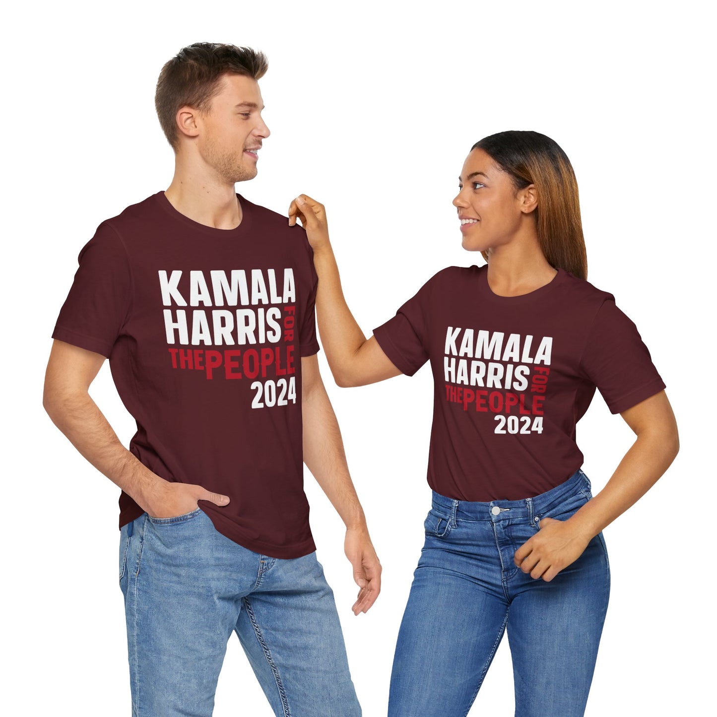 Kamala Harris For The People 2024 T-Shirt, Politics, Vote, Election, Democrat