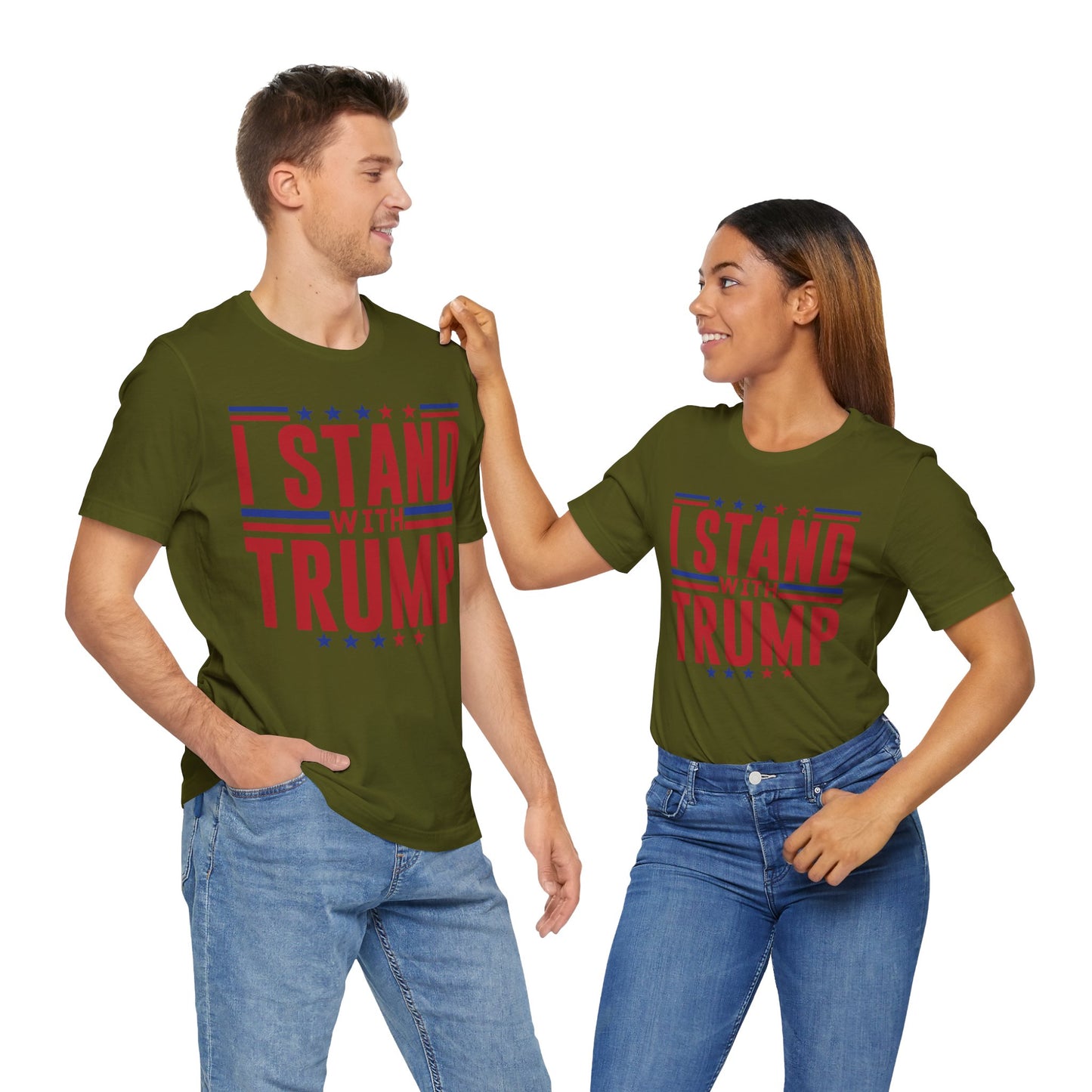 I Stand With Trump T-Shirt, Politics, Vote, Election, Republican