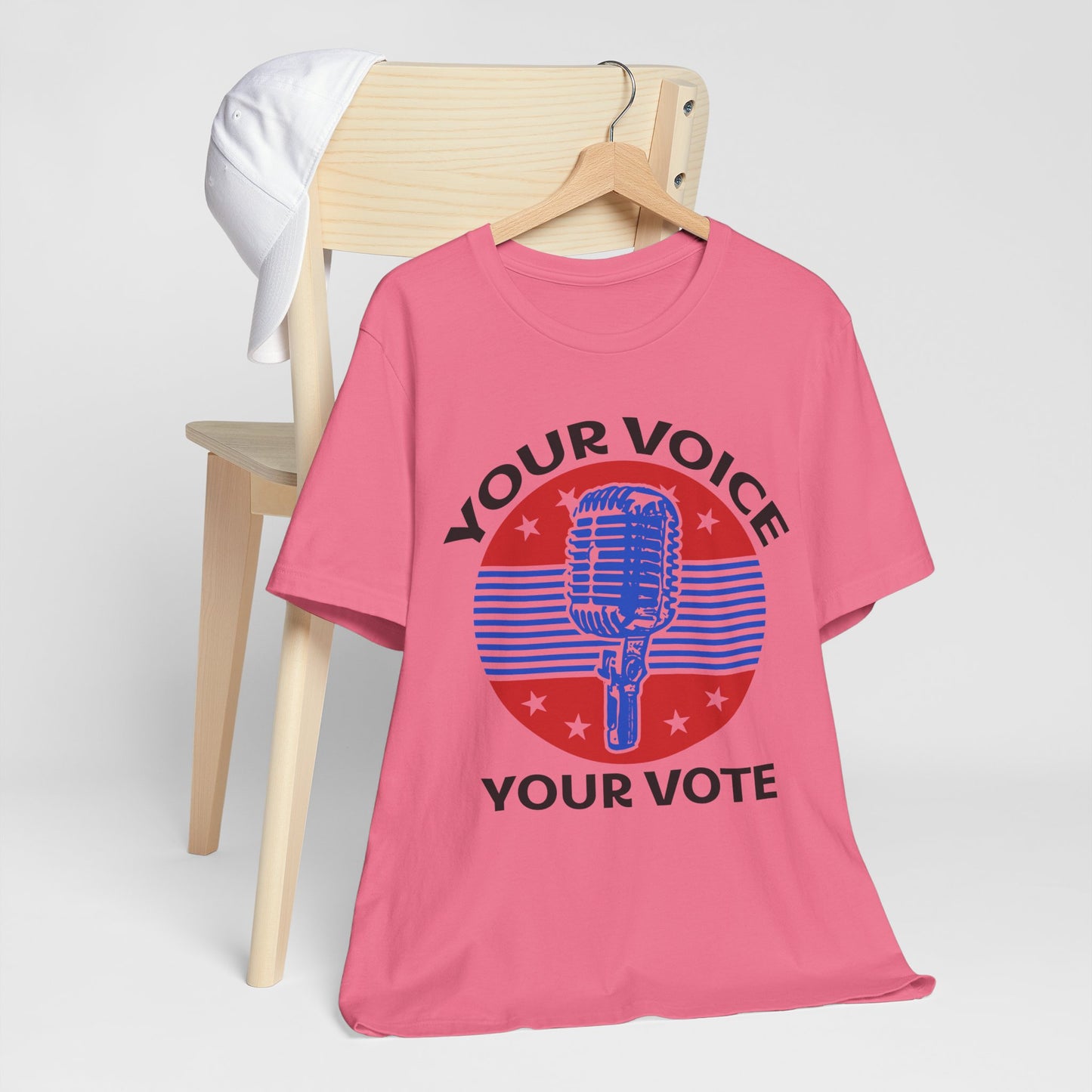 Your Voice Your Vote T-Shirt, Politics, Vote, Election, Democrat, Republican