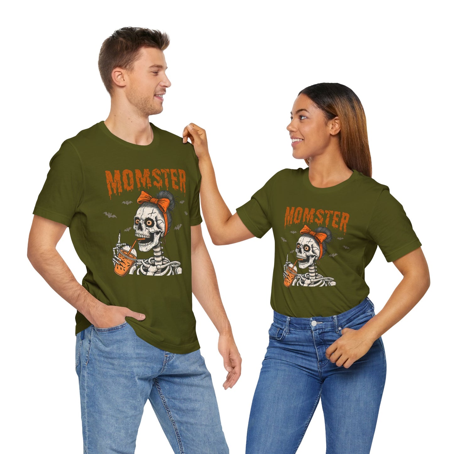 Momster T-Shirt, Halloween, Scary, Funny, Retro
