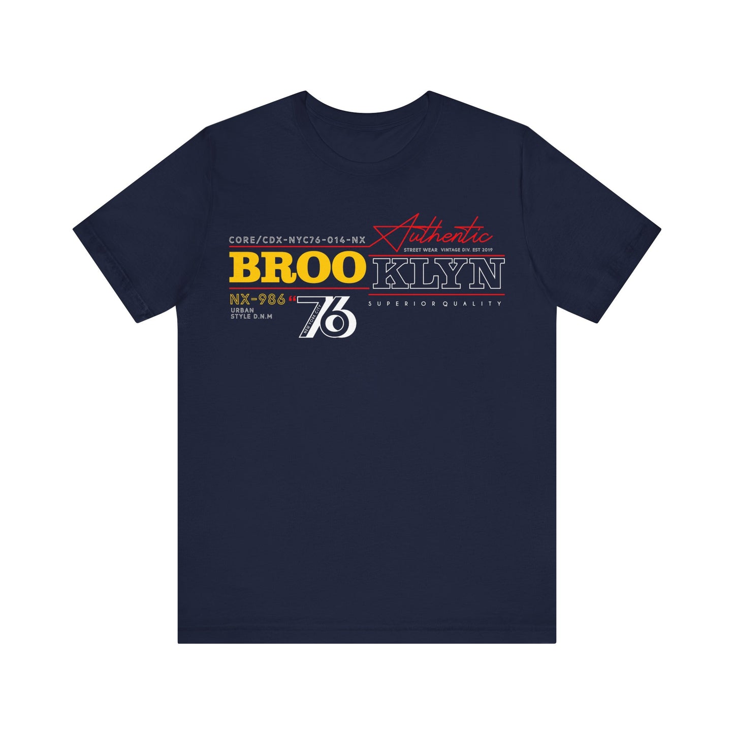 Brooklyn 55, Typography T-Shirt, Brooklyn, New York, NY