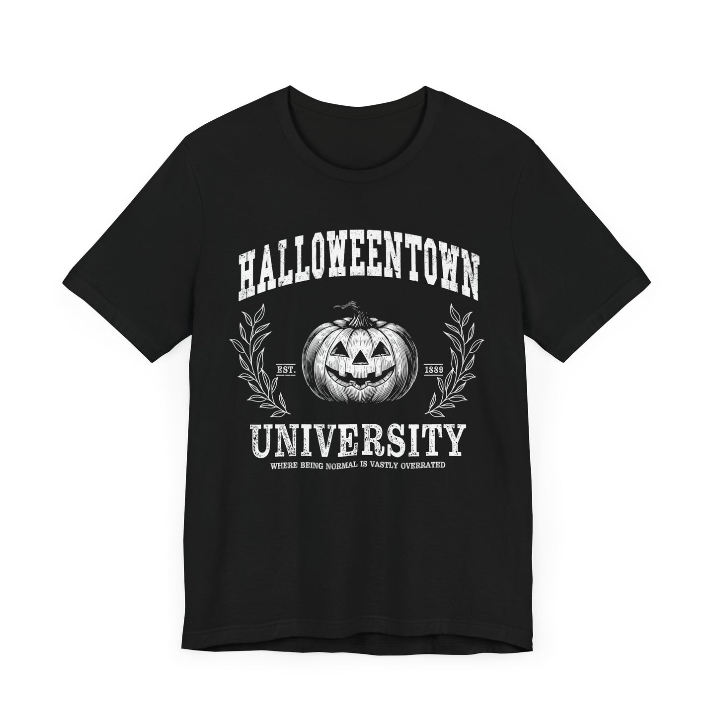 Halloween Town University T-Shirt, Halloween, Scary, Funny, Retro