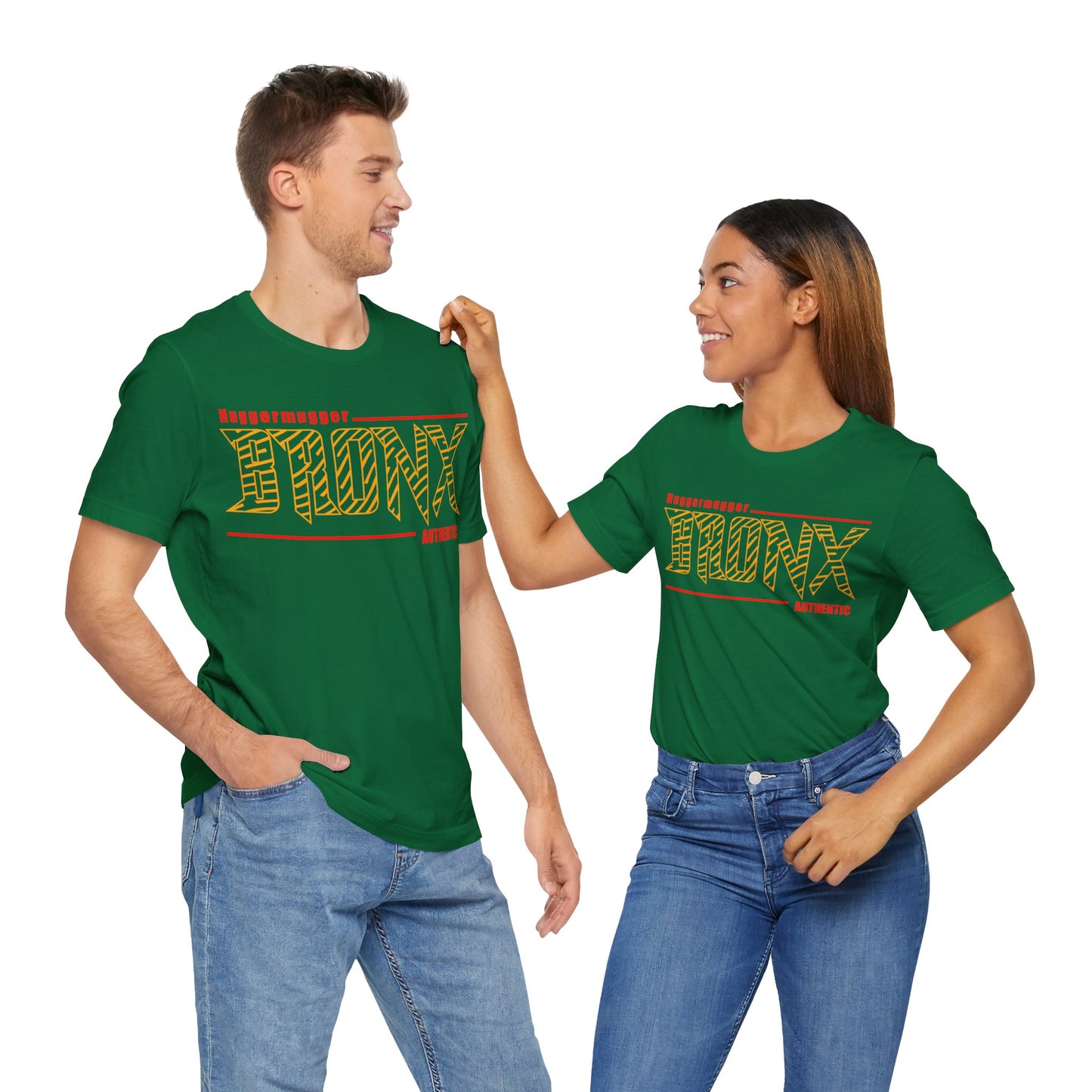 Bronx By Huggermugger T-Shirt, Typography T-Shirt, Huggermugger, Bronx T-Shirt