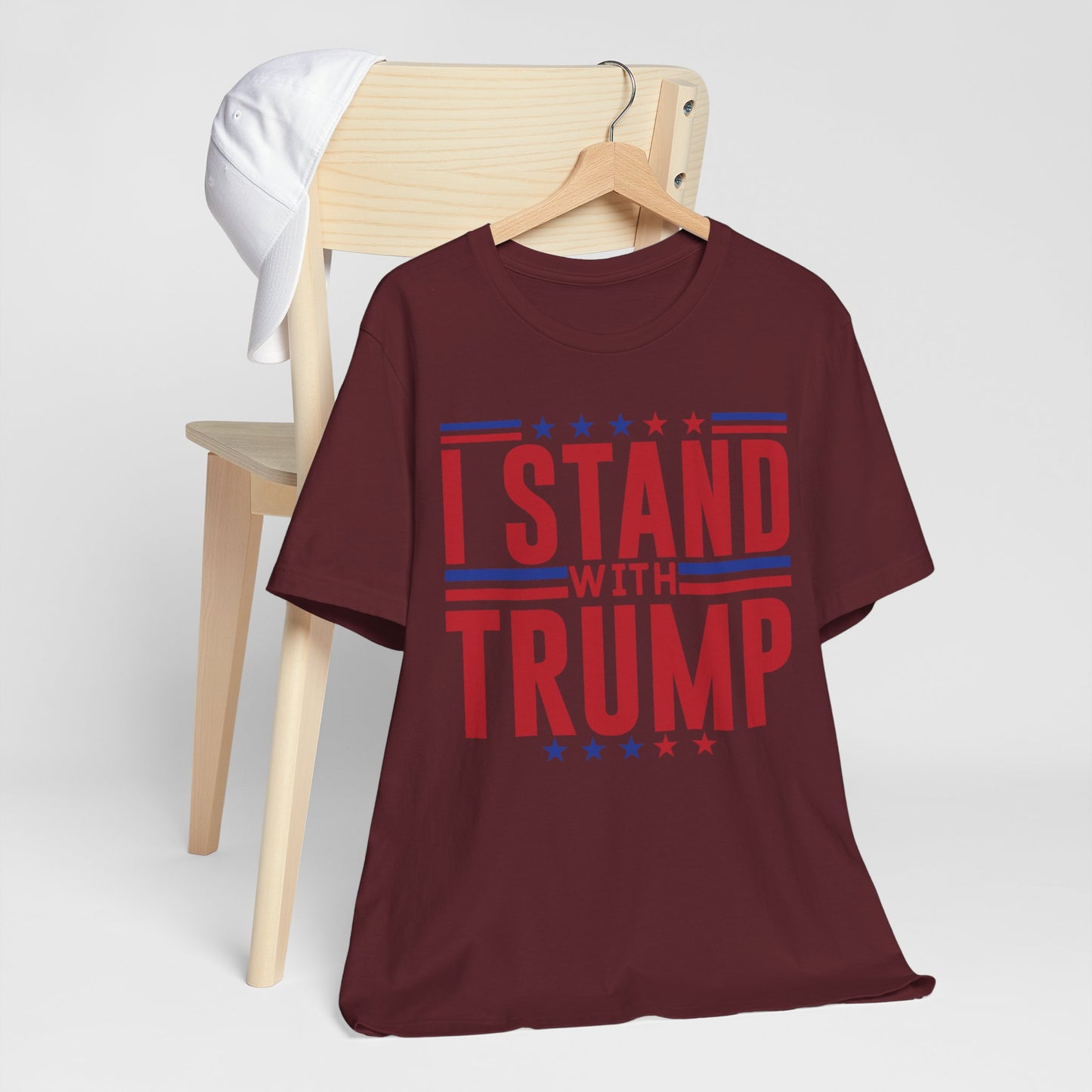 I Stand With Trump T-Shirt, Politics, Vote, Election, Republican