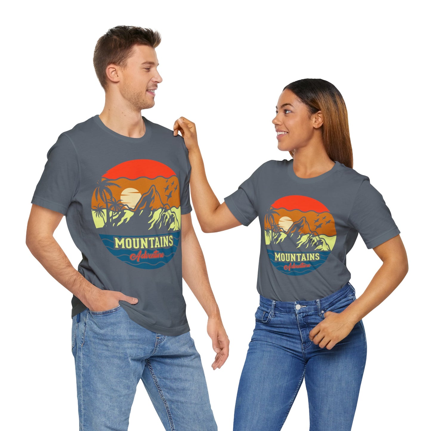 Mountain Adventure T-Shirt, Adventure, Mountain T-Shirt