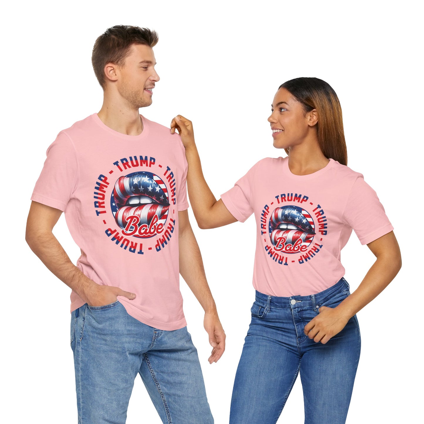 Trump Babe T-Shirt, Politics, Vote, Election, Republican