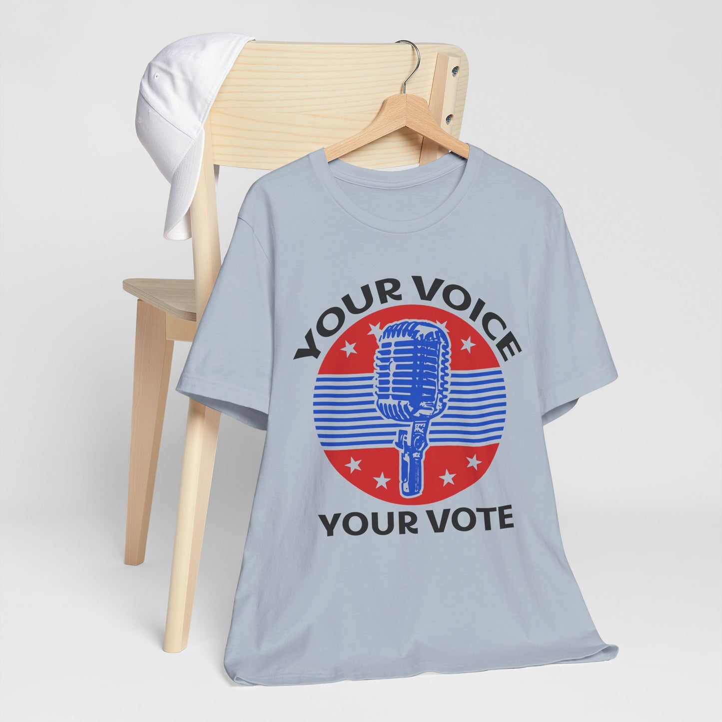 Your Voice Your Vote T-Shirt, Politics, Vote, Election, Democrat, Republican