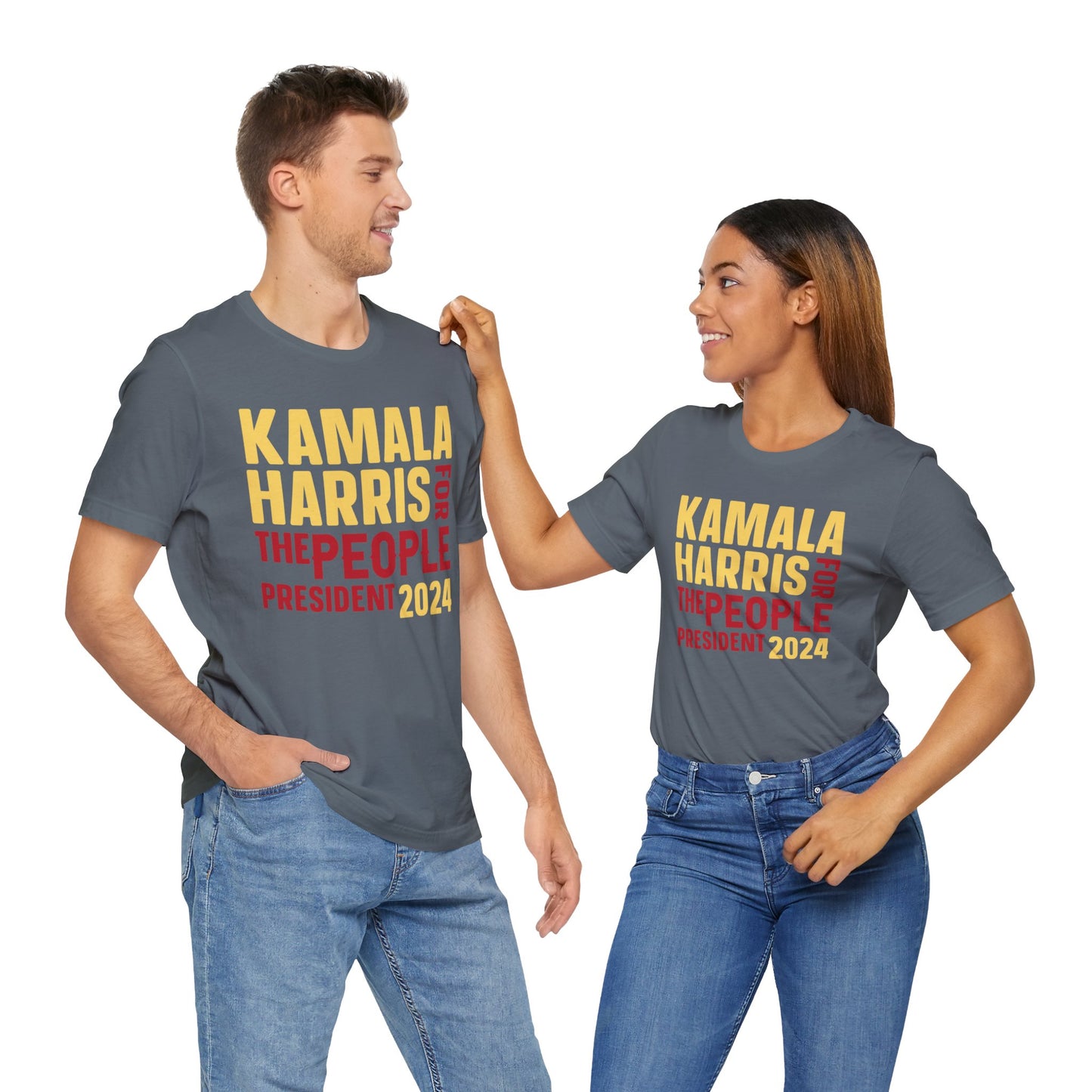 Kamala Harris For The People T-Shirt, Politics, Vote, Election, Democrat