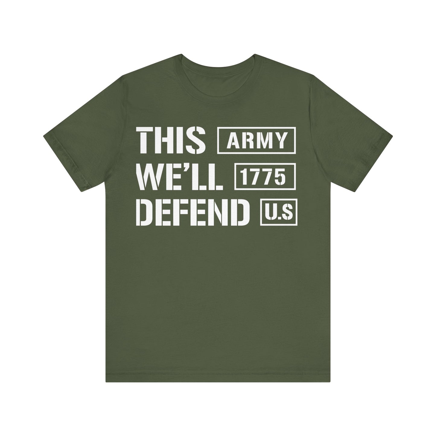 This Army We'll Defend T-Shirt, Army, Military T-Shirt
