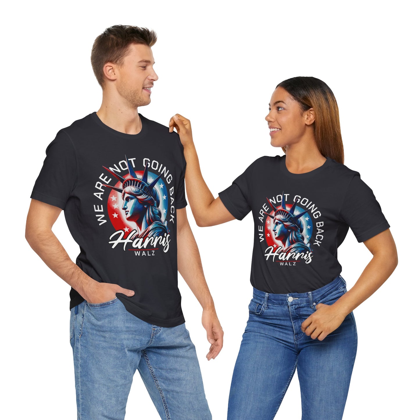 Harris Walz, We Are Not Going Back T-Shirt, Politics, Vote, Election, Democrat