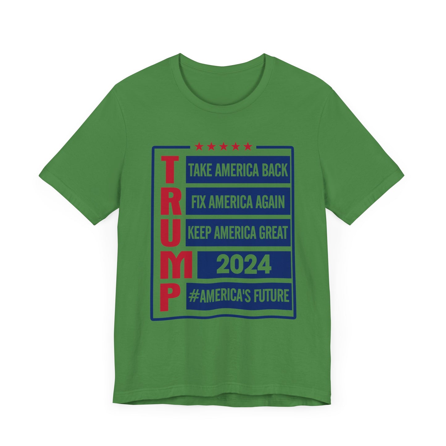 Trump 2024 America's Future T-Shirt, Politics, Vote, Election, Republican