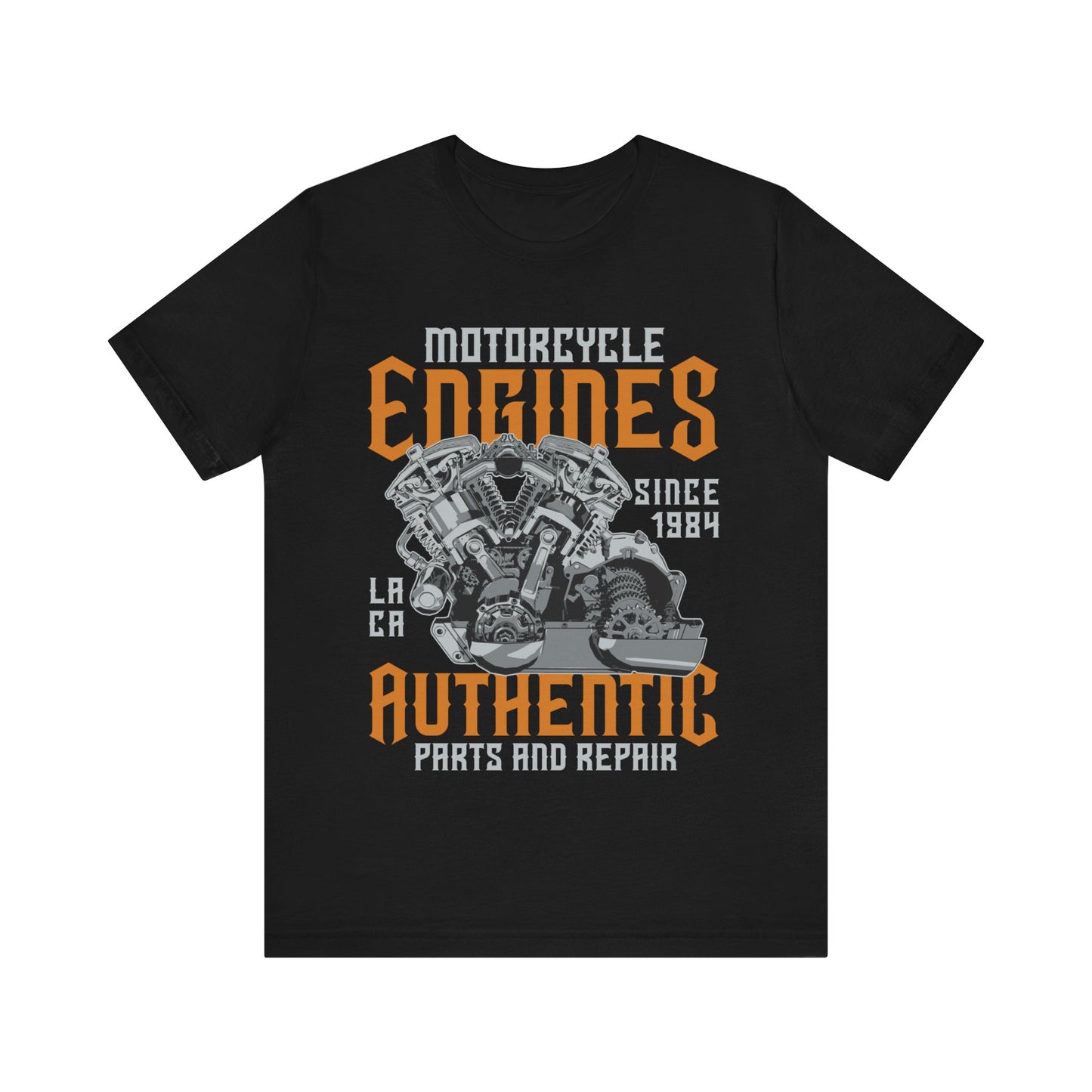 Motorcycle Engines Authentic Parts and Repair T-Shirt, Motorcycle Shop, Motorcycle Repair, Bikers T-Shirt