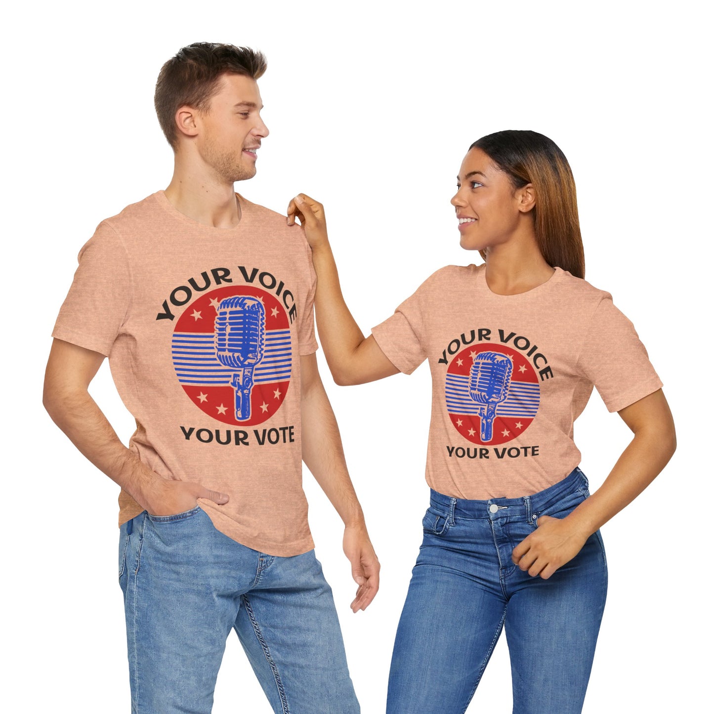 Your Voice Your Vote T-Shirt, Politics, Vote, Election, Democrat, Republican