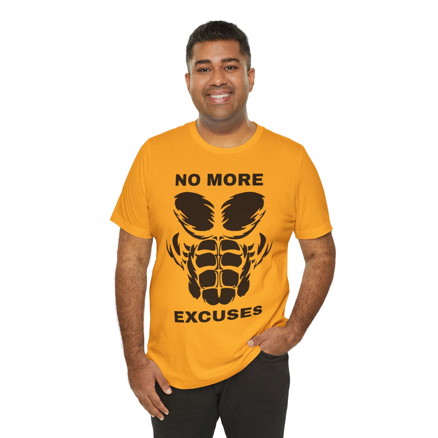 No More Excuses, Gym, Fitness, Fitness T-Shirt, Gym T-Shirt, Workout T-Shirt