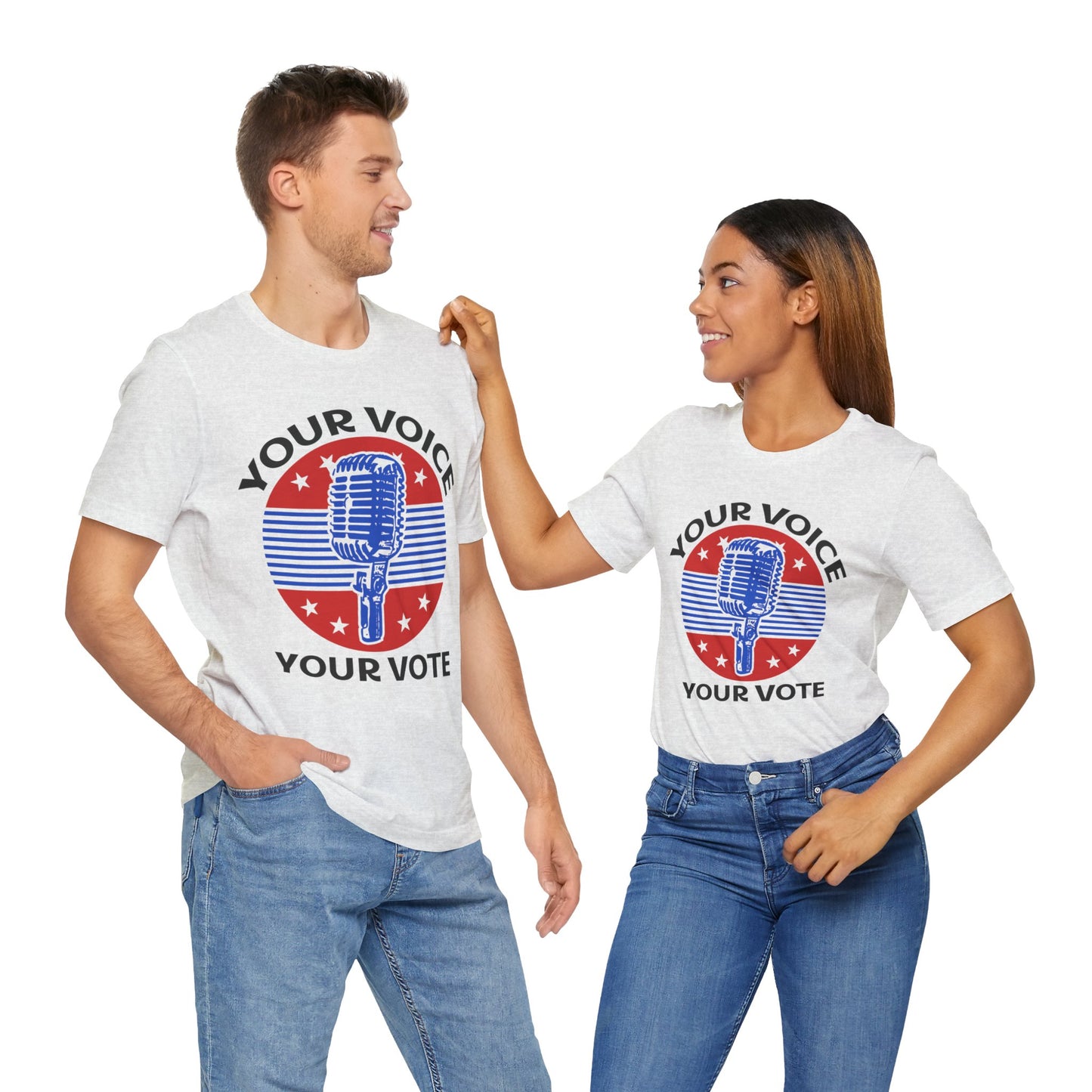 Your Voice Your Vote T-Shirt, Politics, Vote, Election, Democrat, Republican