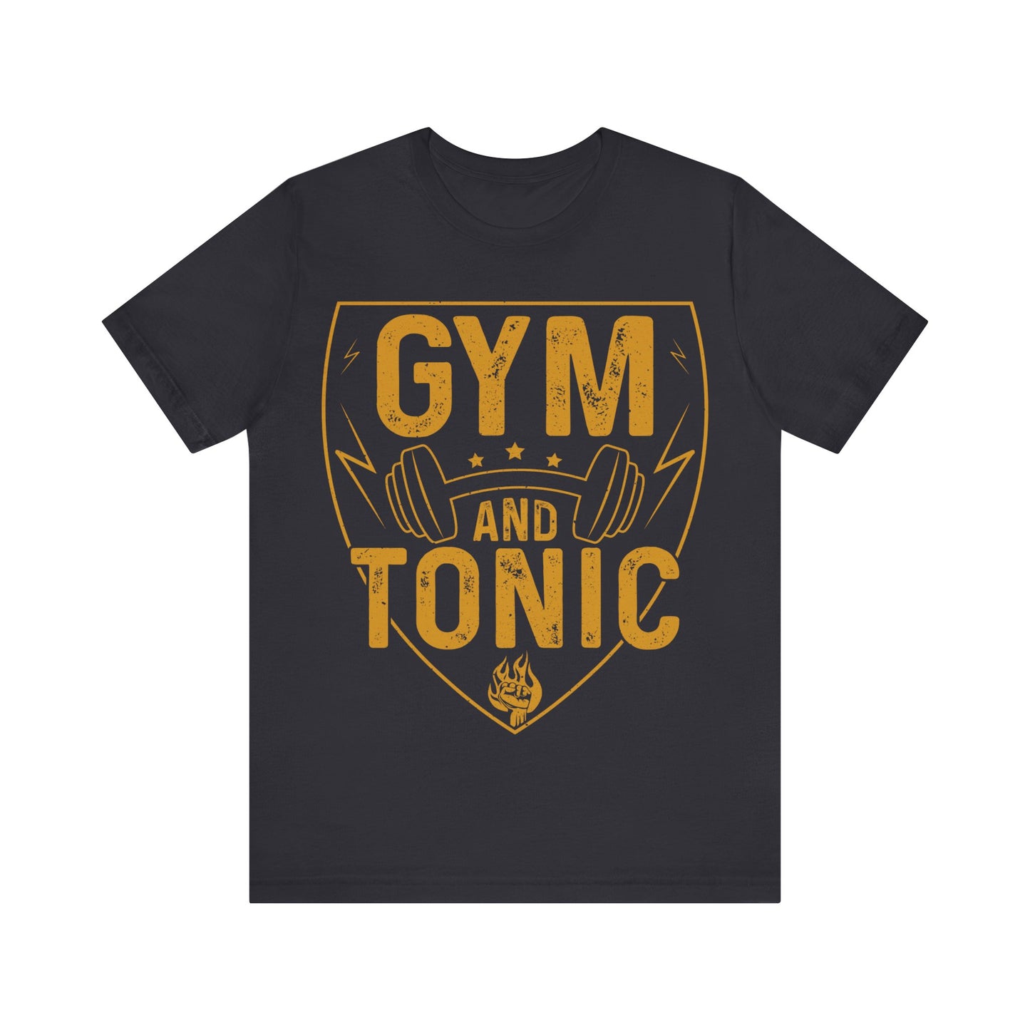 Gym and Tonic T-Shirt, Gym Workout Fitness T-Shirt