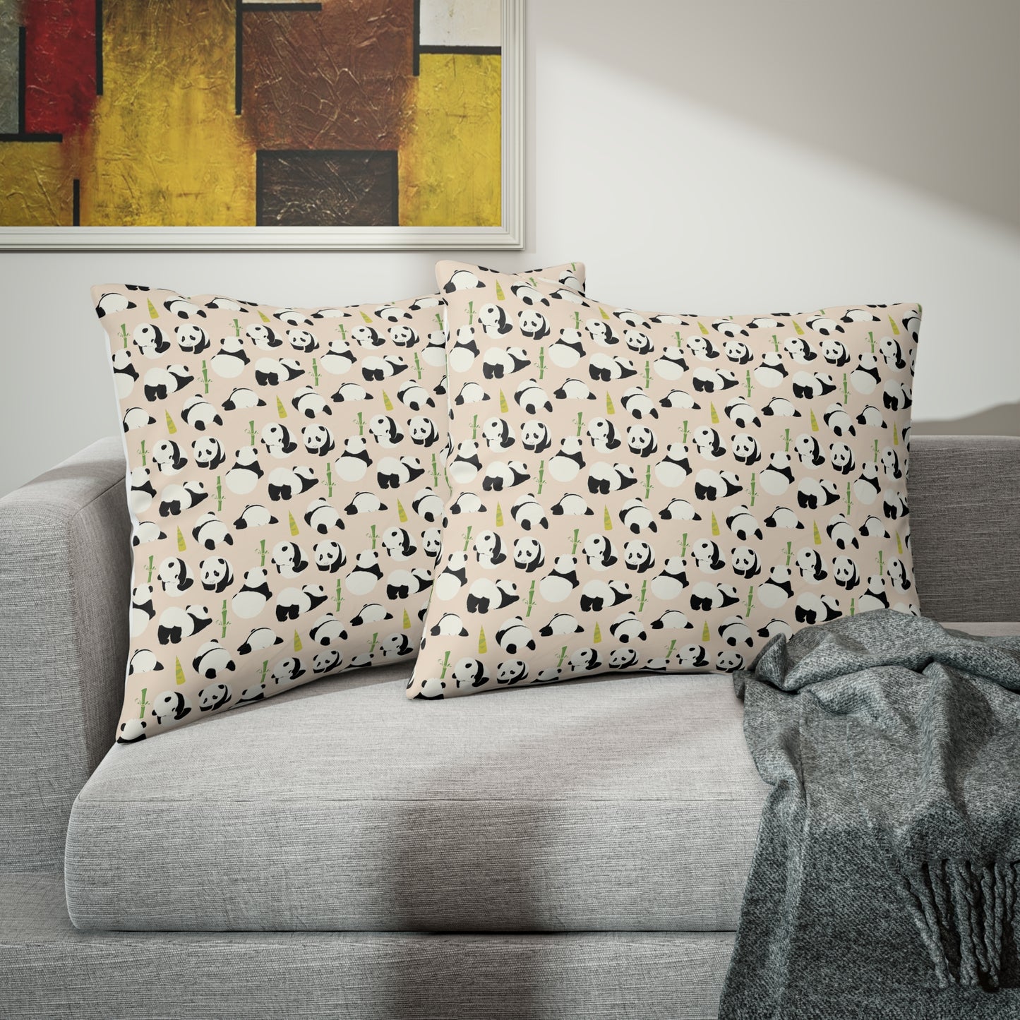 Baby Panda Pillow Sham