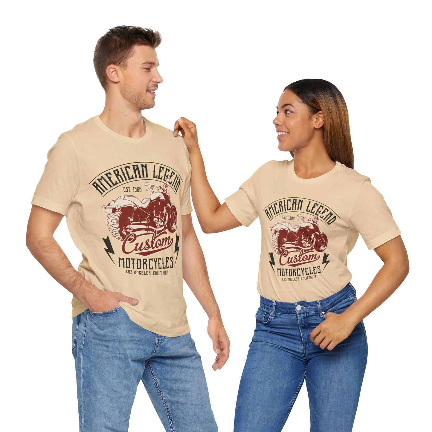 American Legend Custom Motorcycles T-Shirt, MC, Custom Biker T-Shirt